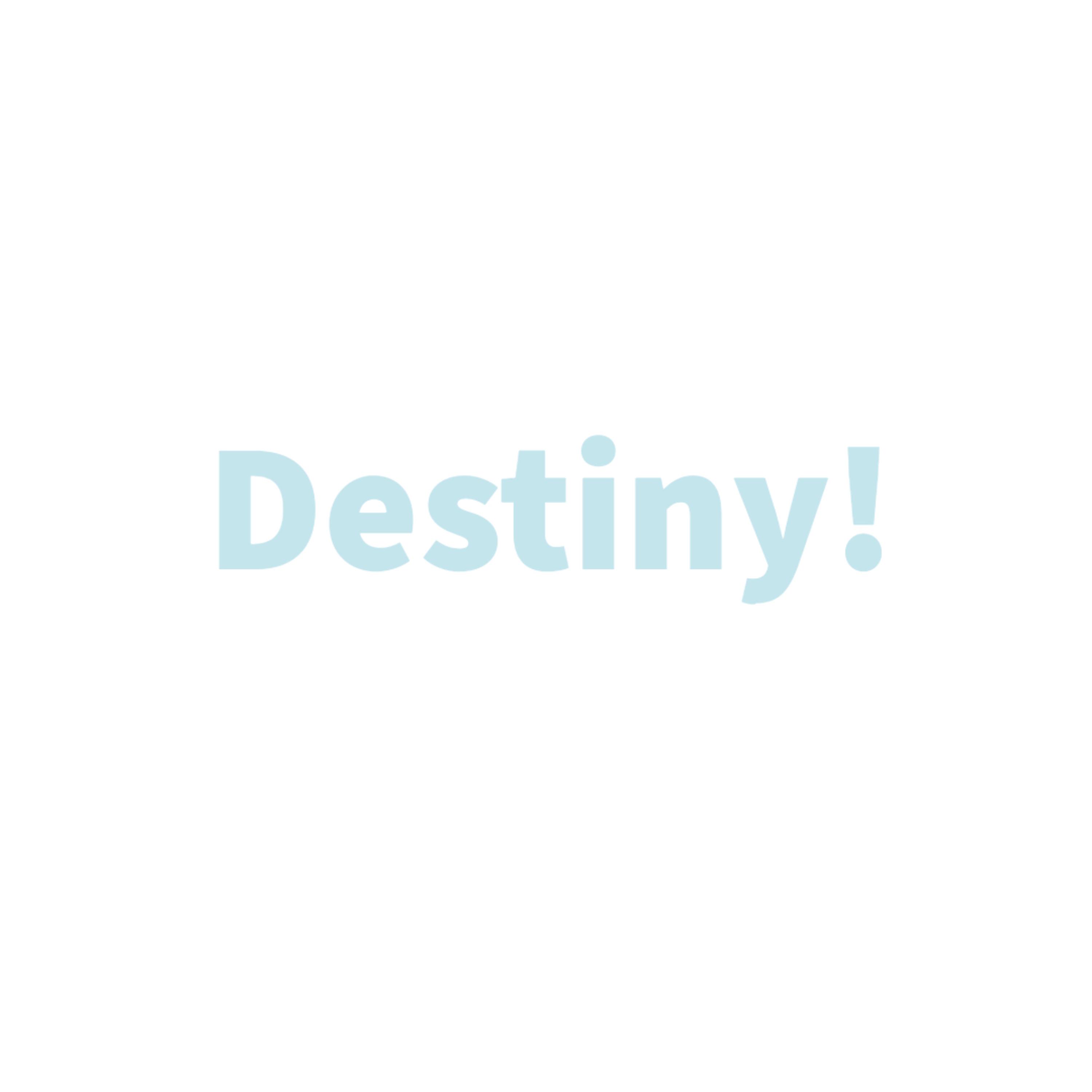 DESTINY! by 3K! cover art