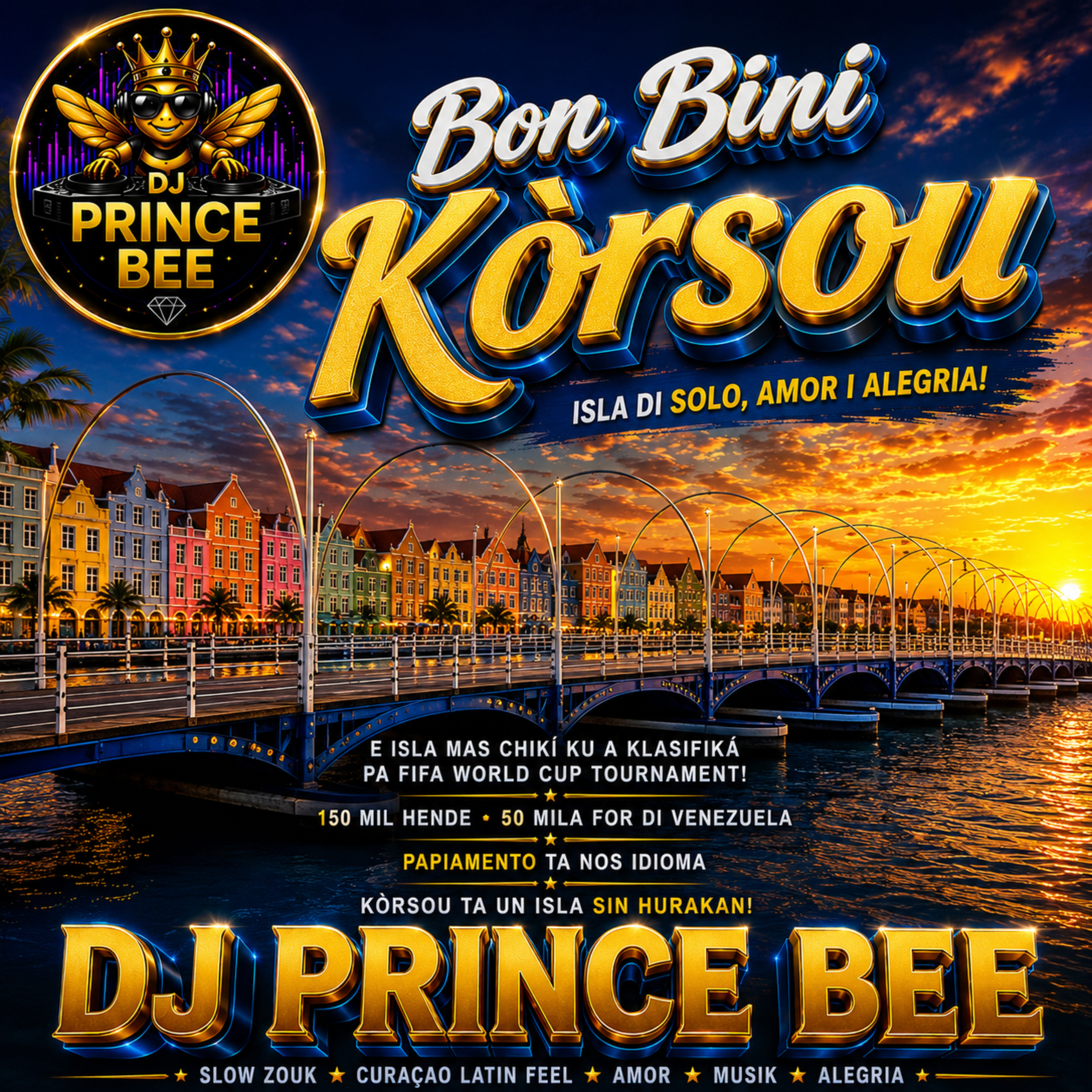 Bob Bini Korsou by DJ PRINCE BEE cover art