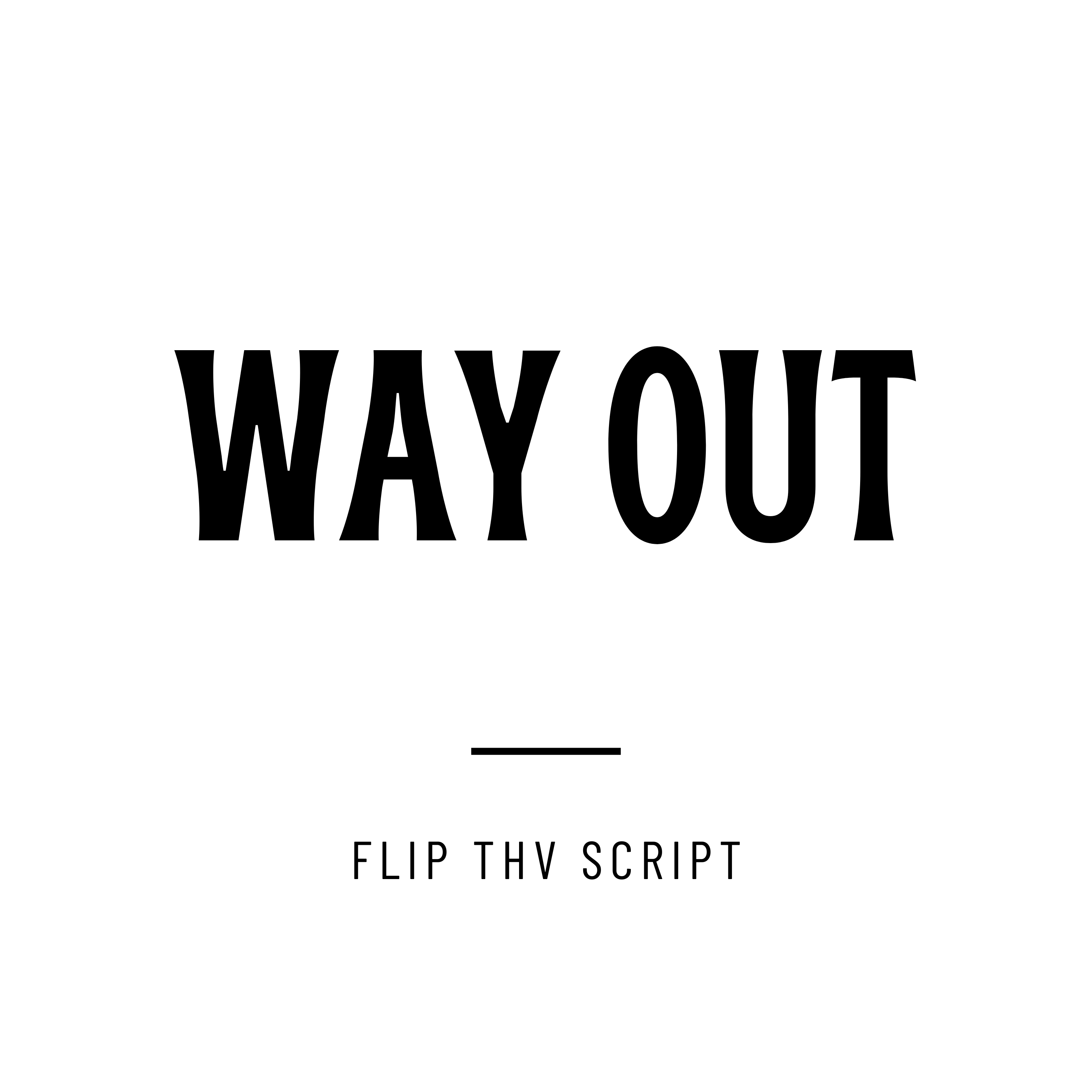Way Out artwork