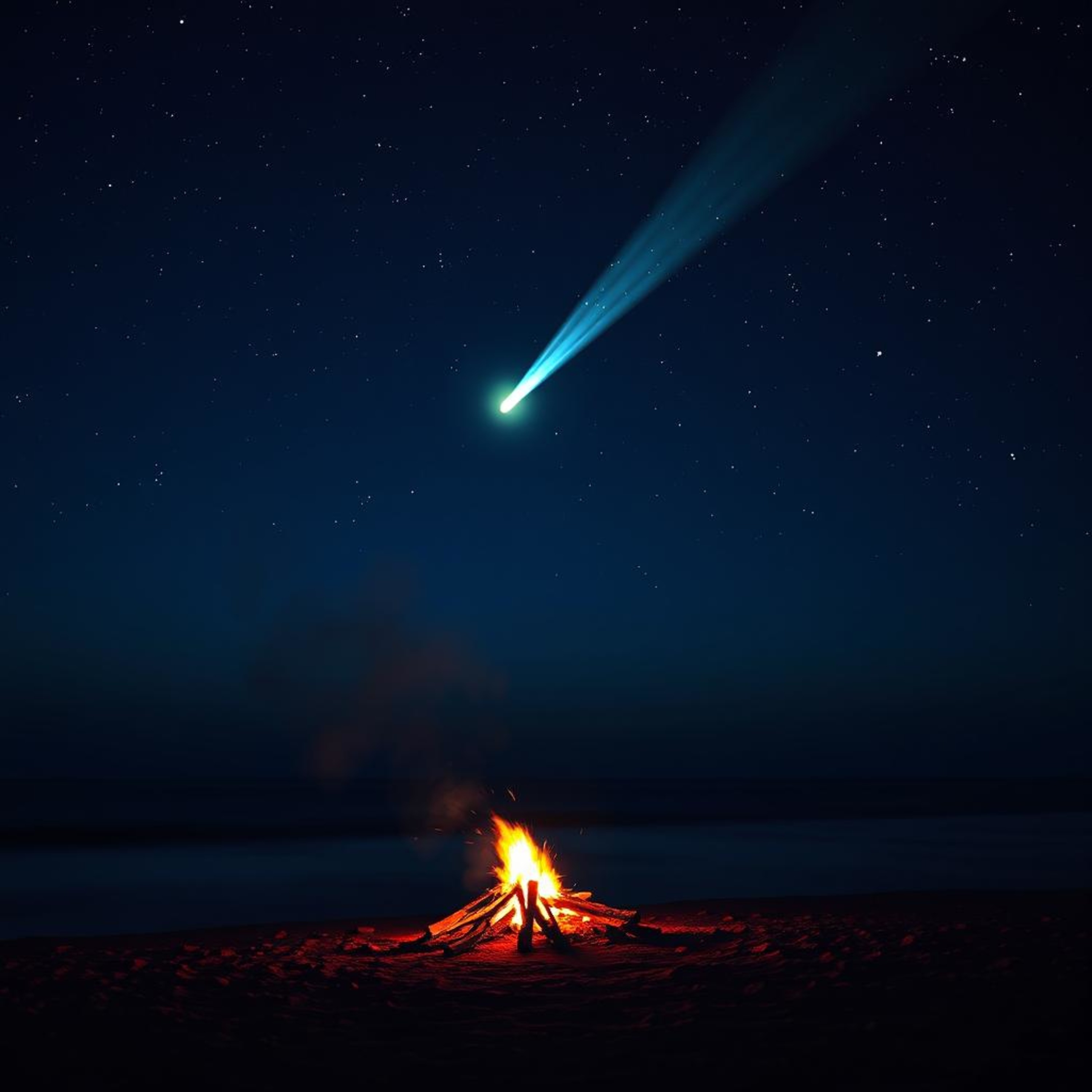 Night sky artwork