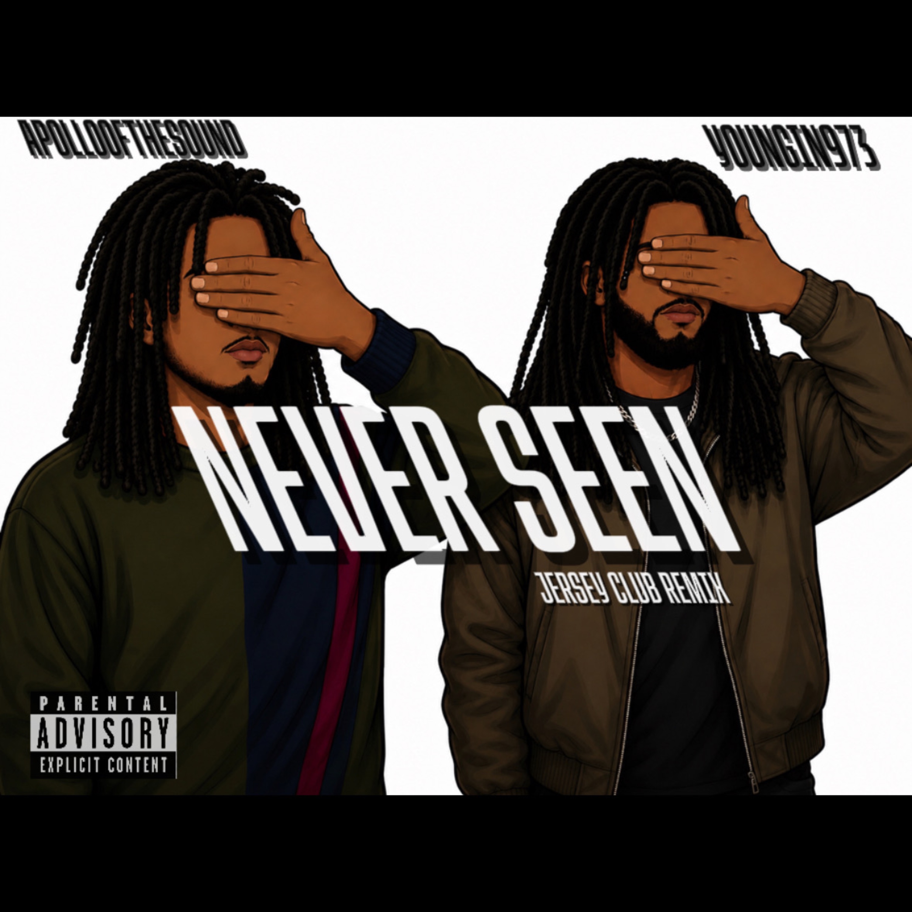 NEVER SEEN (Jersey Club Remix) by Apolloofthesound cover art