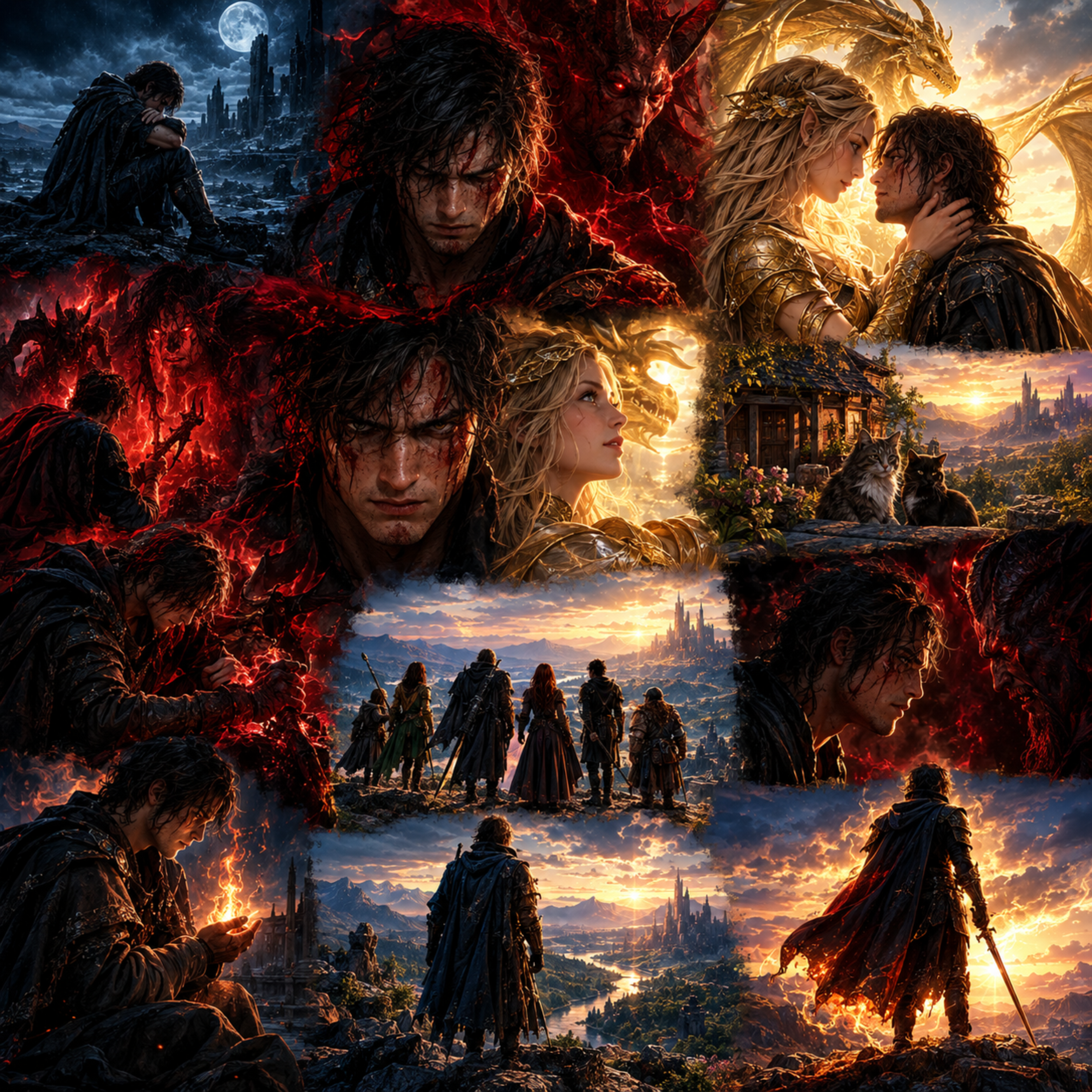 Aufstieg aus der Asche by Nightbloom Dragon cover art