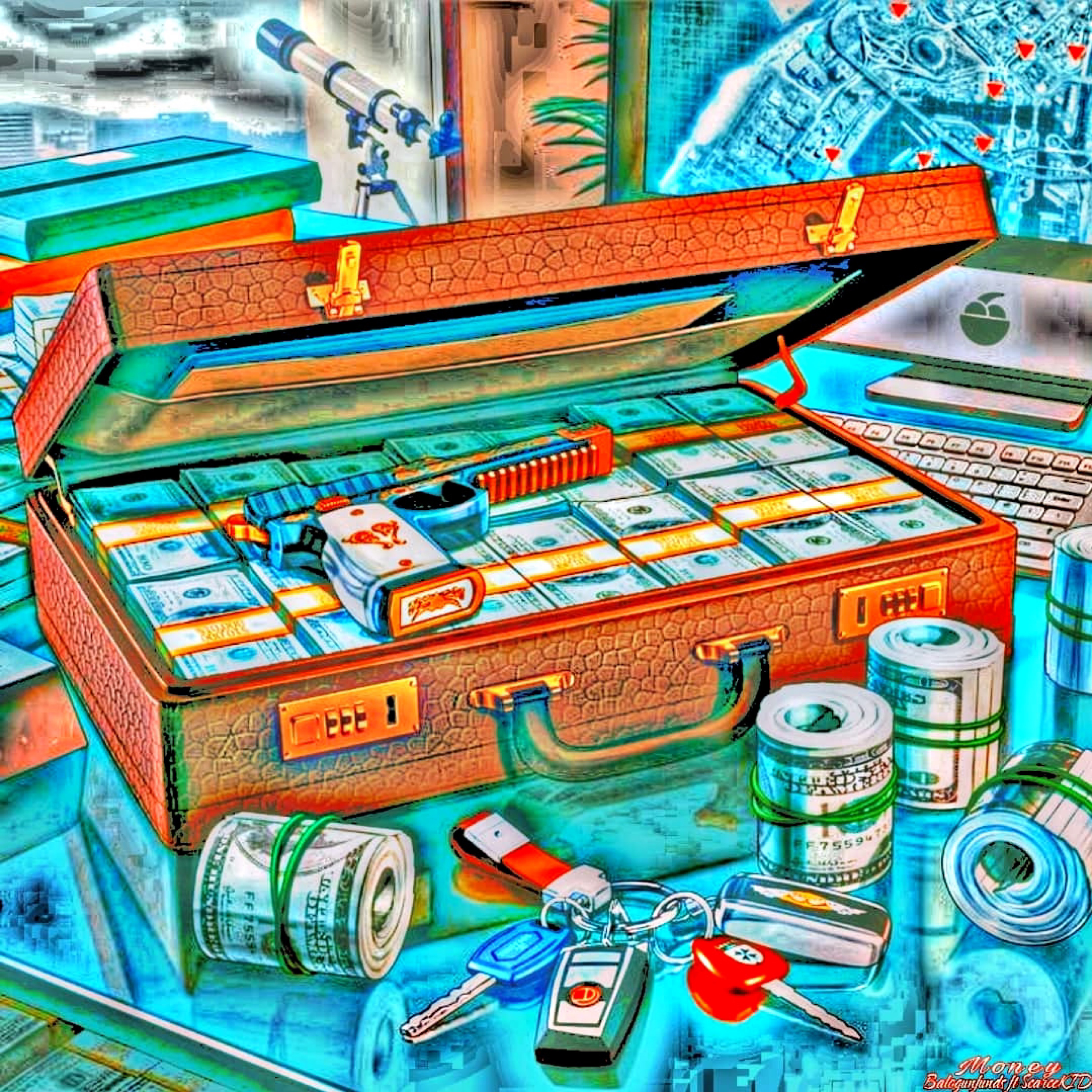 Money artwork