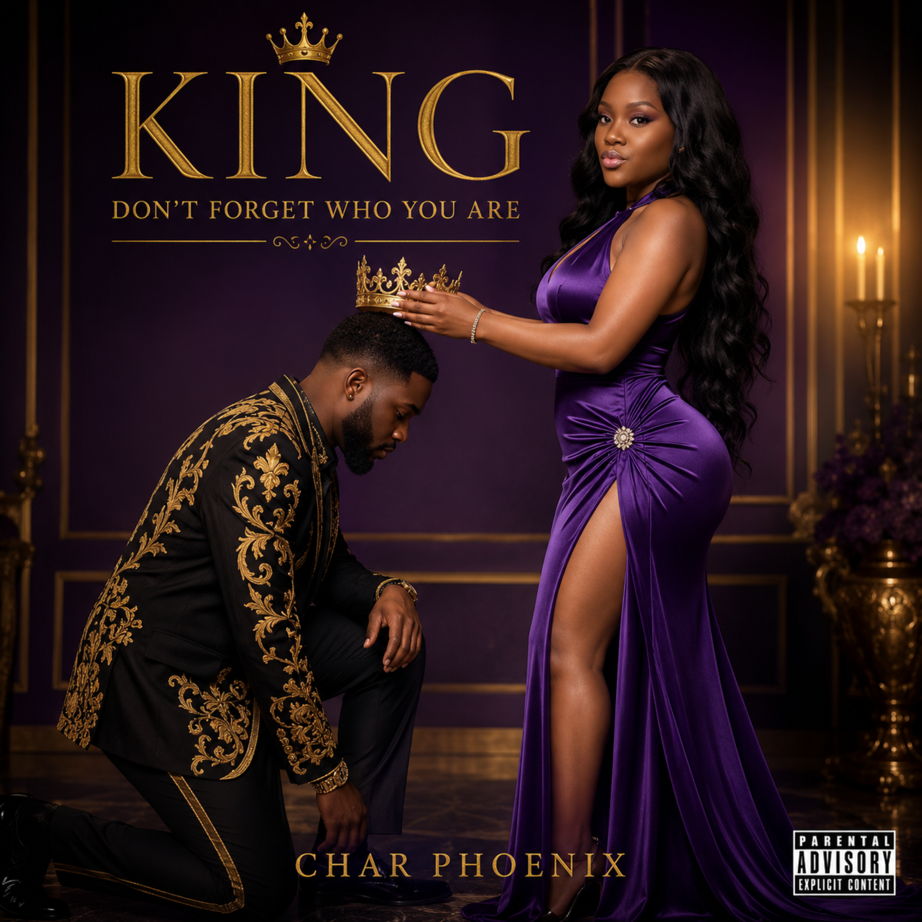 King, Don’t Forget Who You Are by Char Phoenix cover art