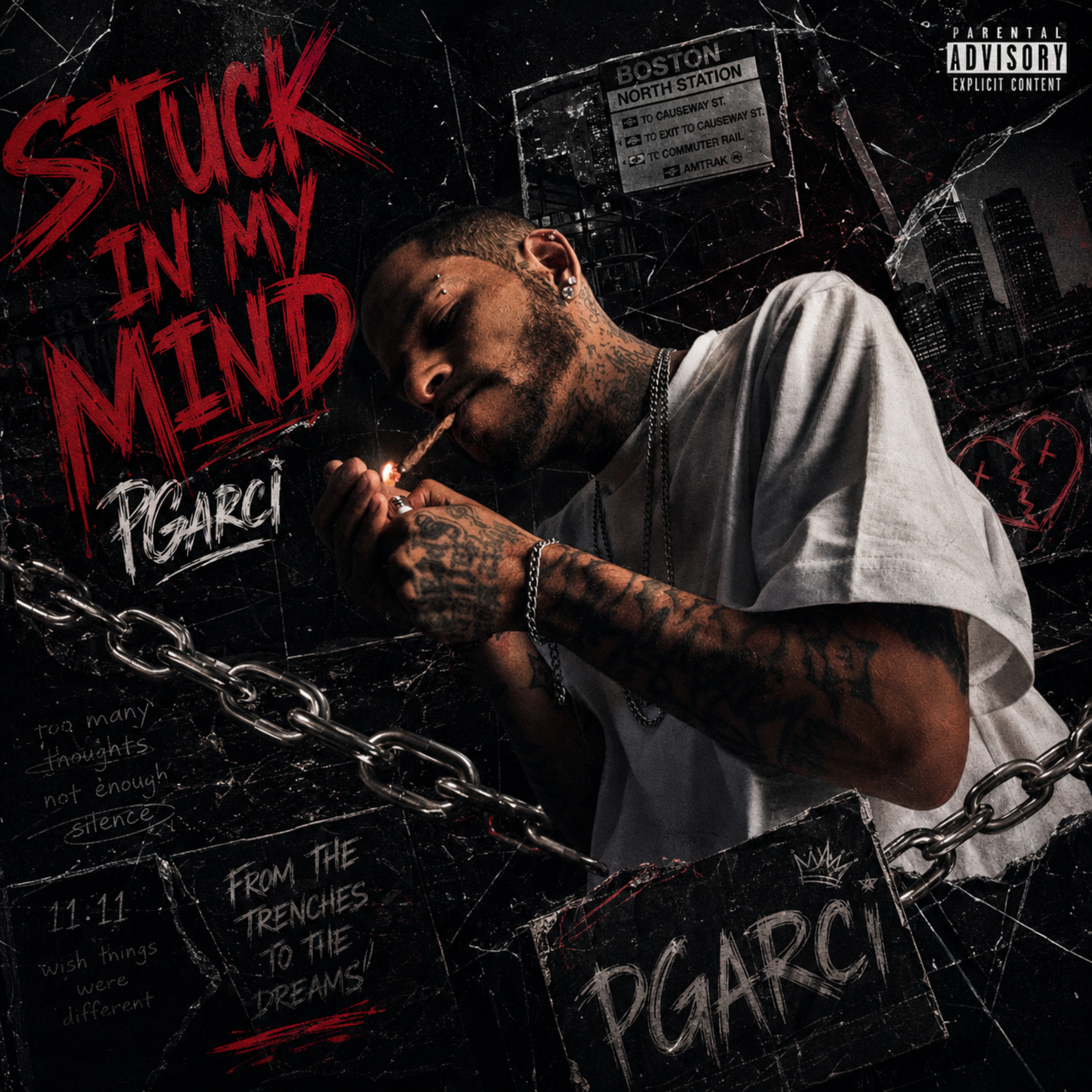 Stuck In My Mind by Pgarci cover art