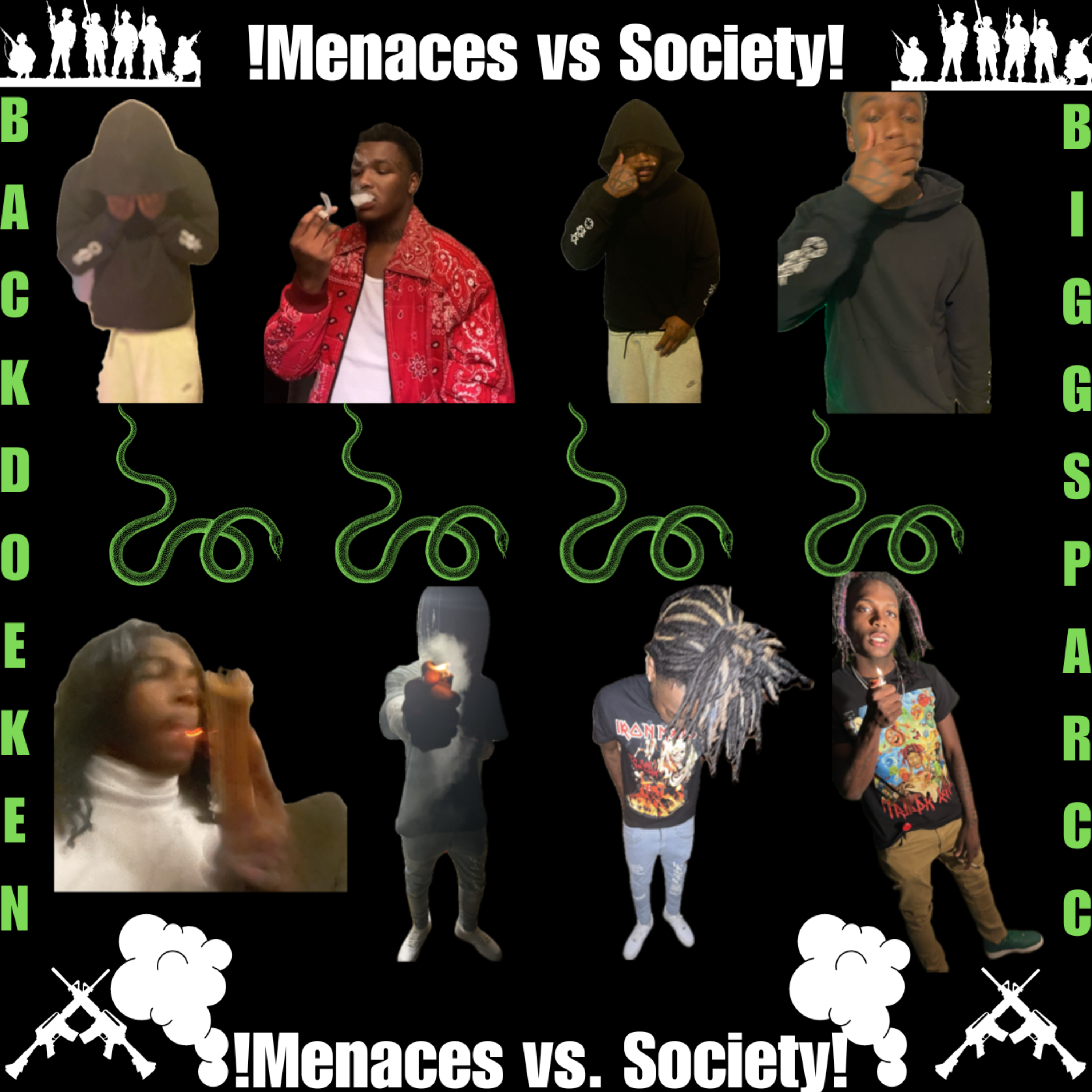 Menaces vs. Society artwork