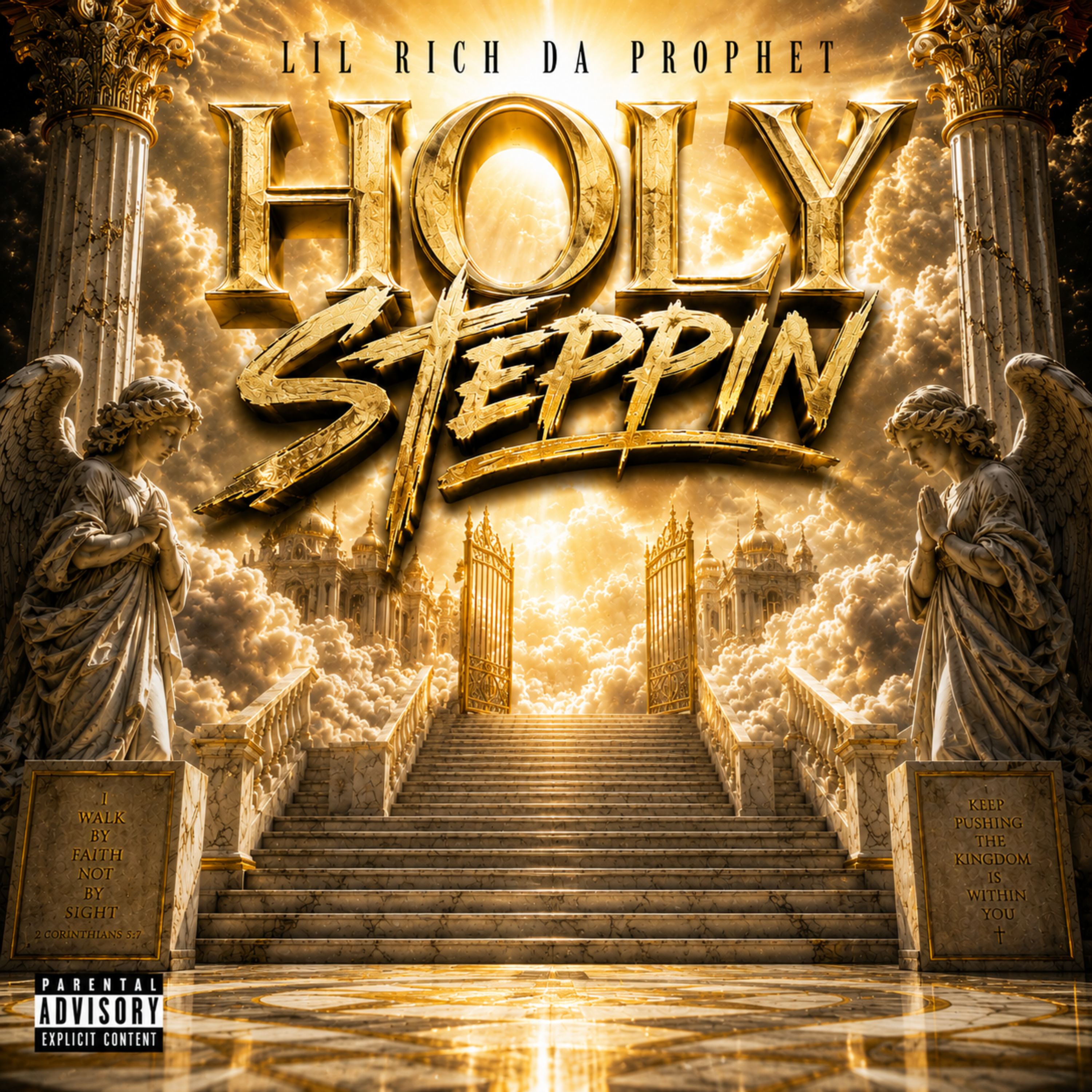 Holy Steppin by Lil Rich Da Prophet cover art