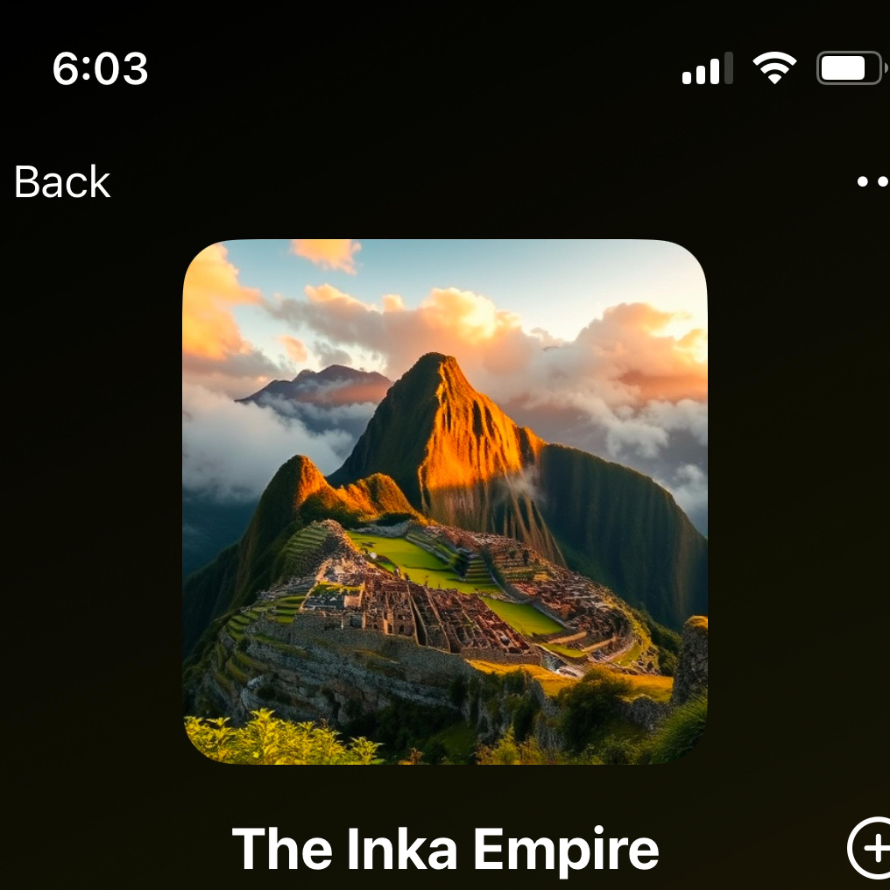The Inka Empire artwork