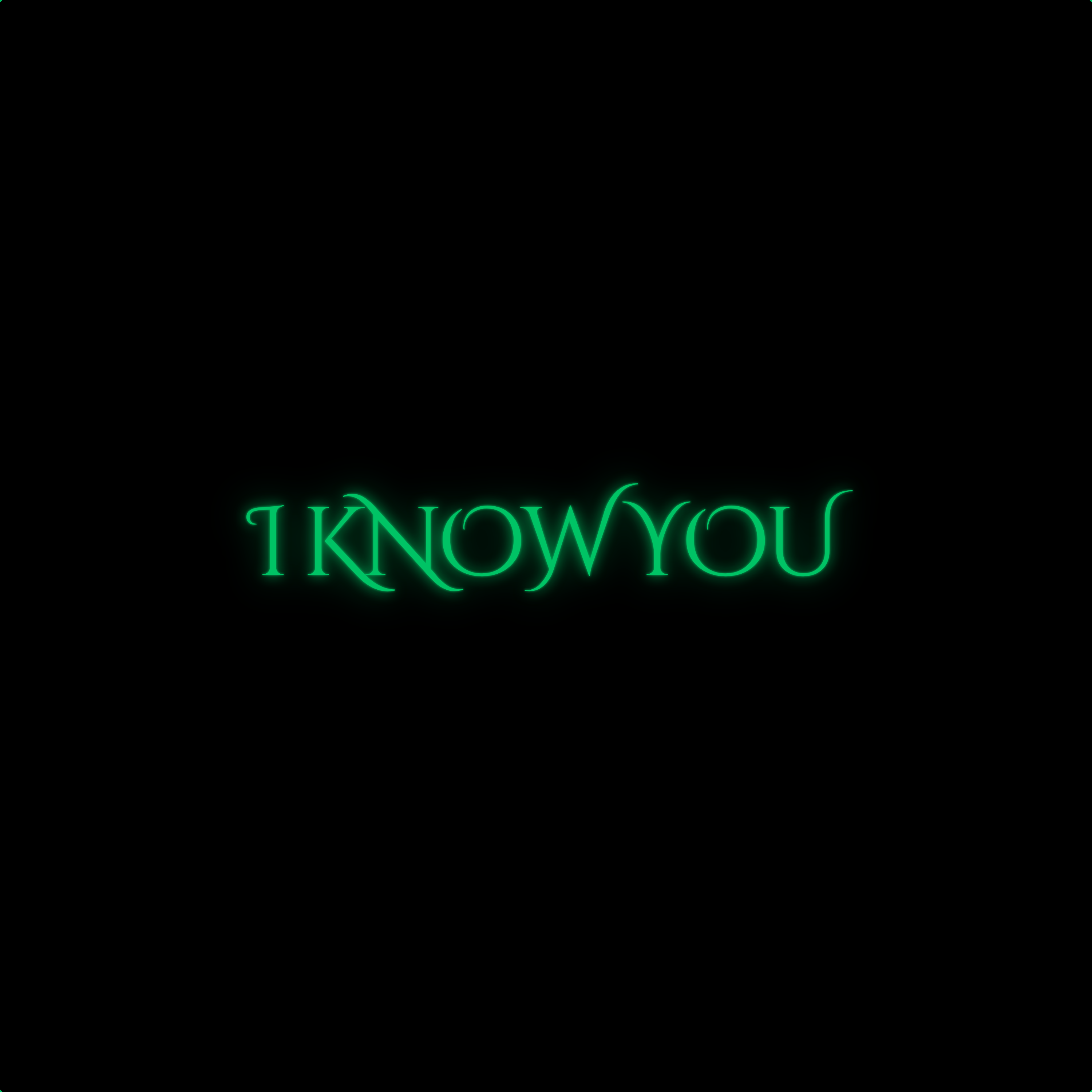 I know you artwork