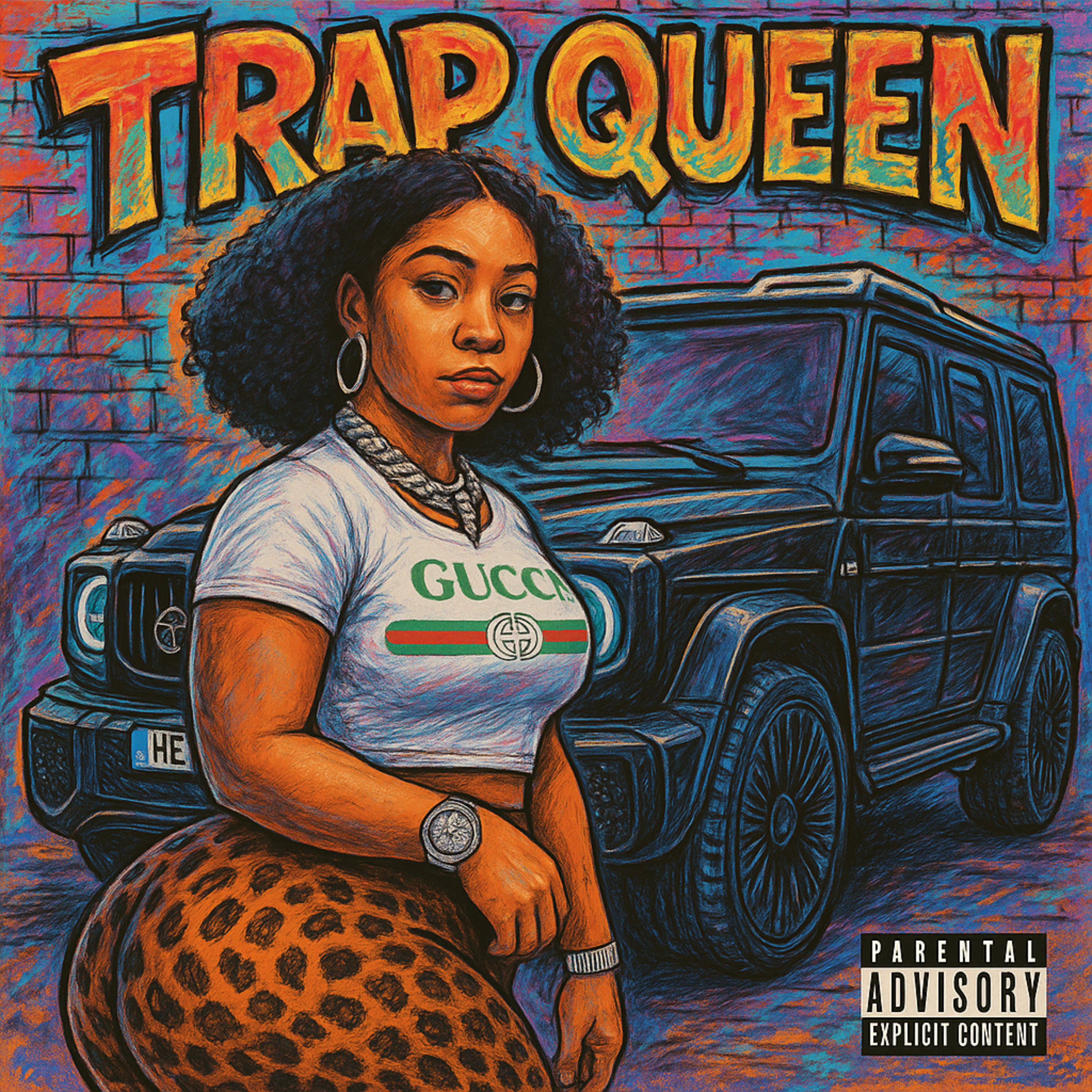 TRAP QUEEN artwork