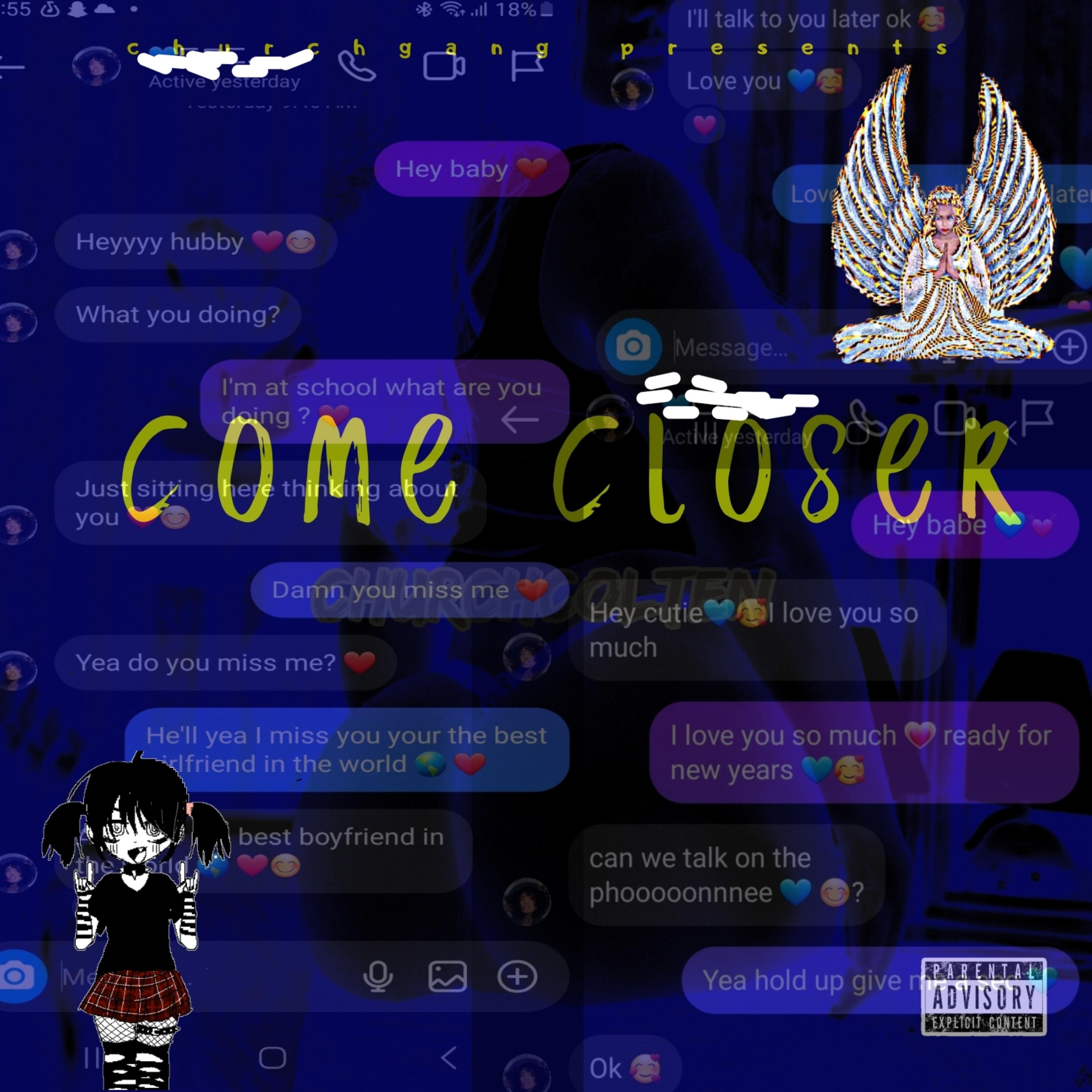 come closer artwork