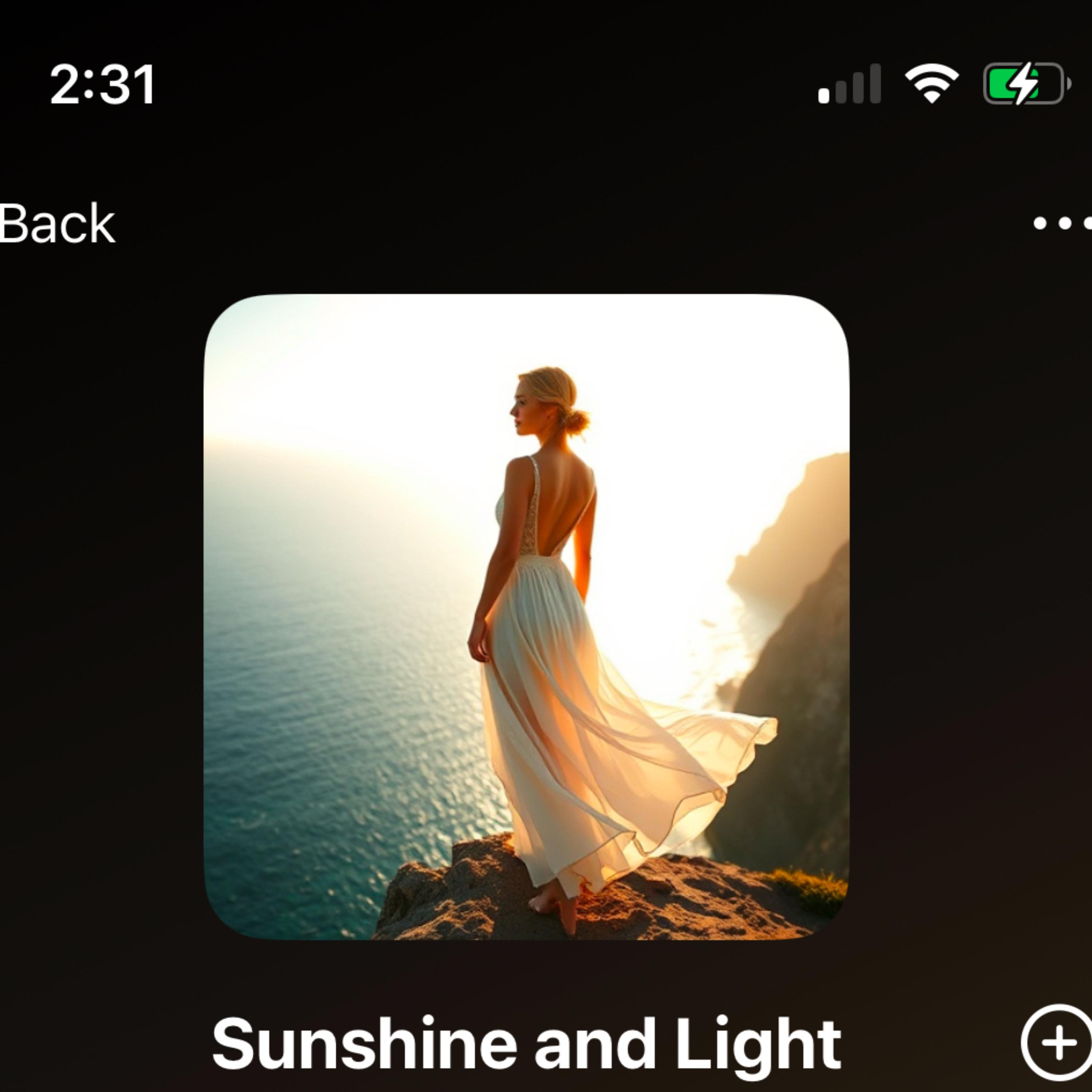 Sunshine and Light artwork