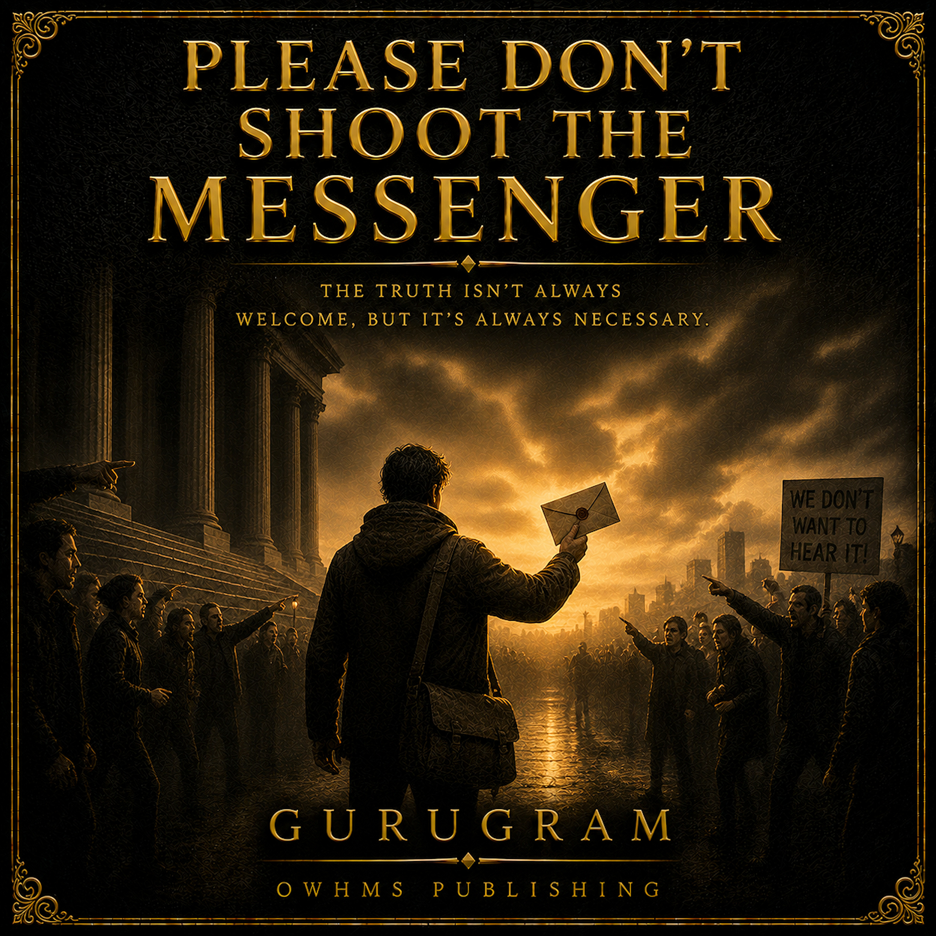 PLEASE DON'T SHOOT THE MESSENGER by GURUGRAM cover art