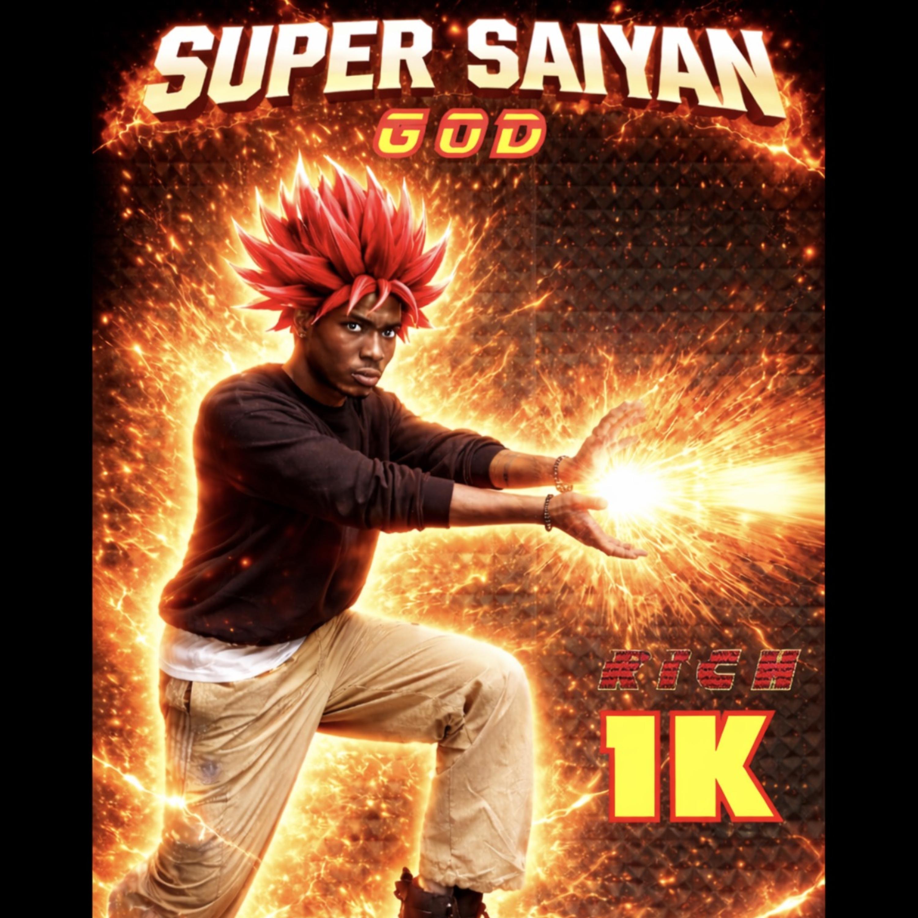 Super Saiyan GOD artwork