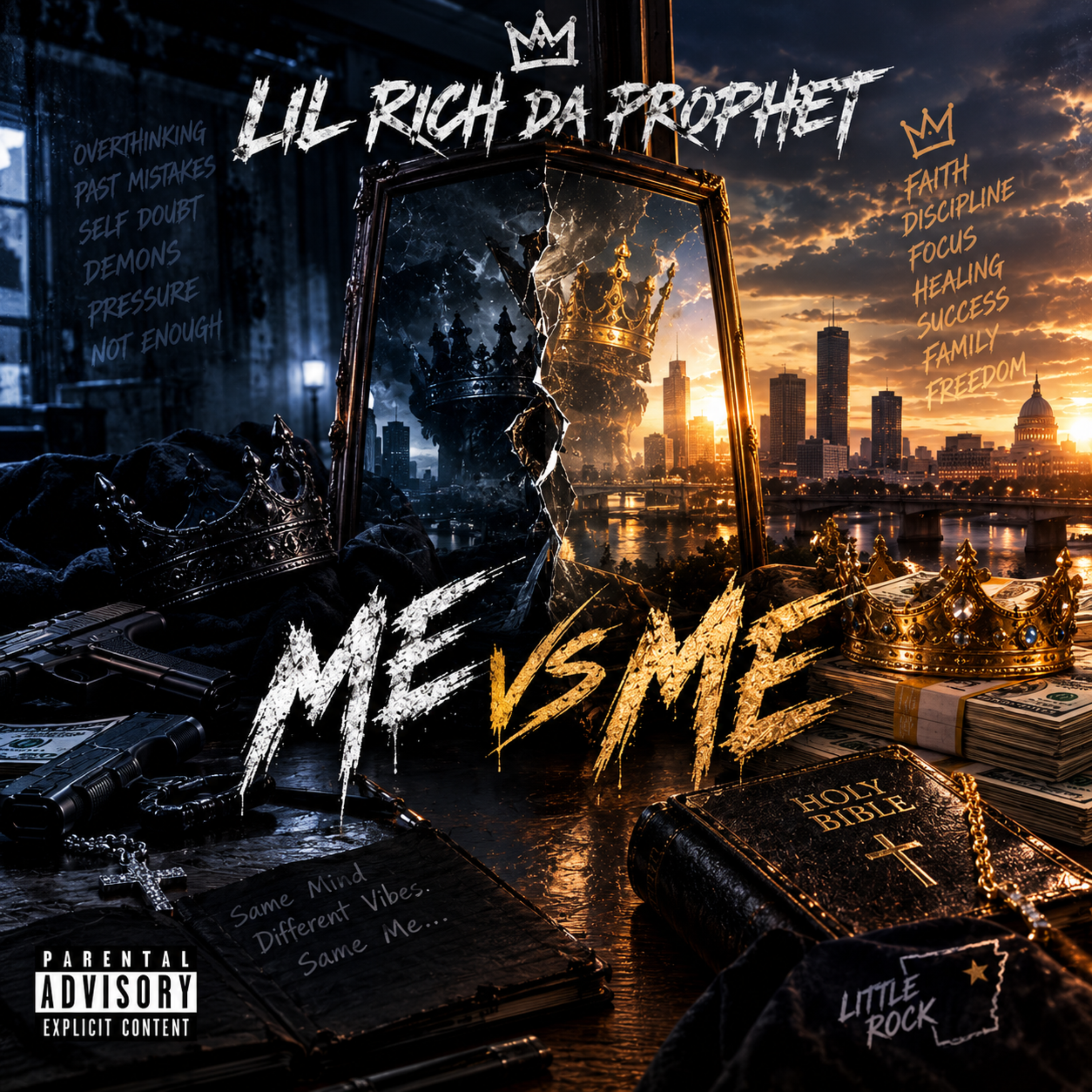 Me Vs Me by Lil Rich Da Prophet cover art