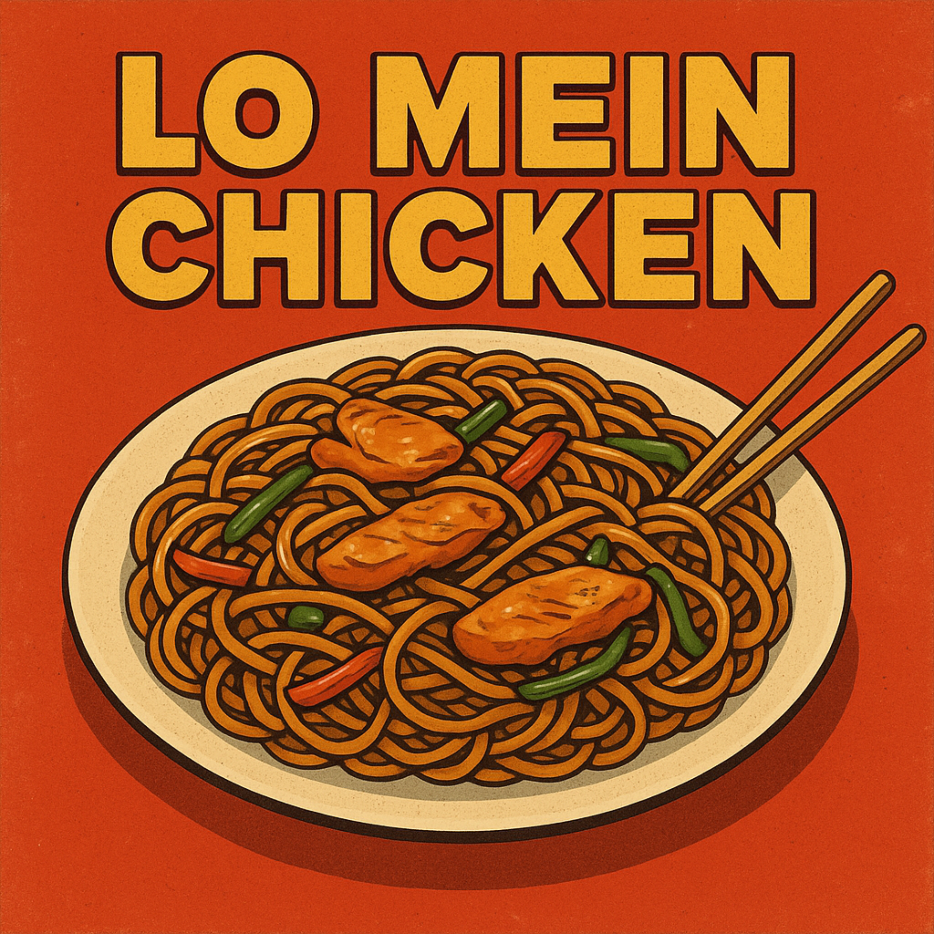 Lo Mein Chicken artwork