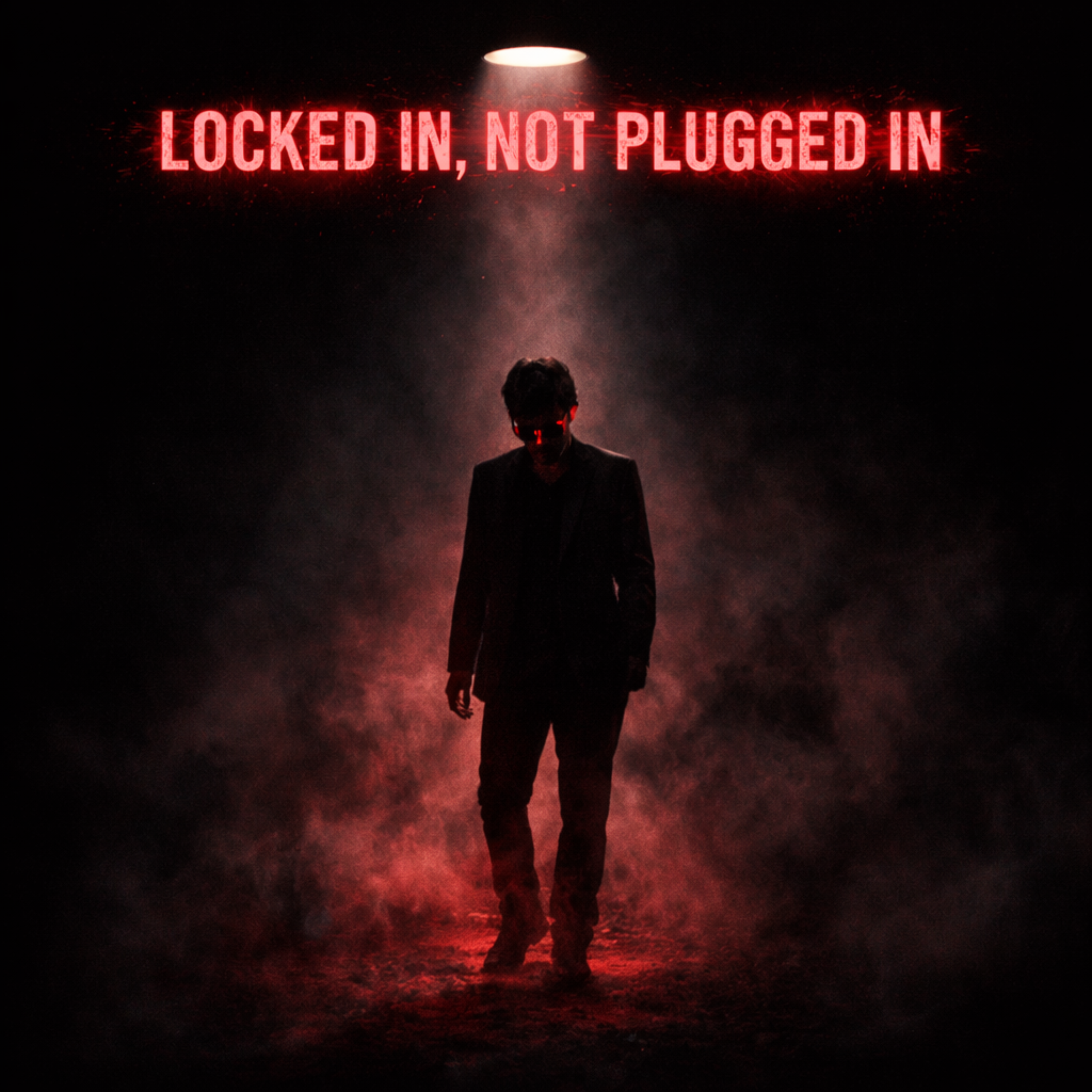 LOCKED IN (NOT PLUGGED IN) artwork