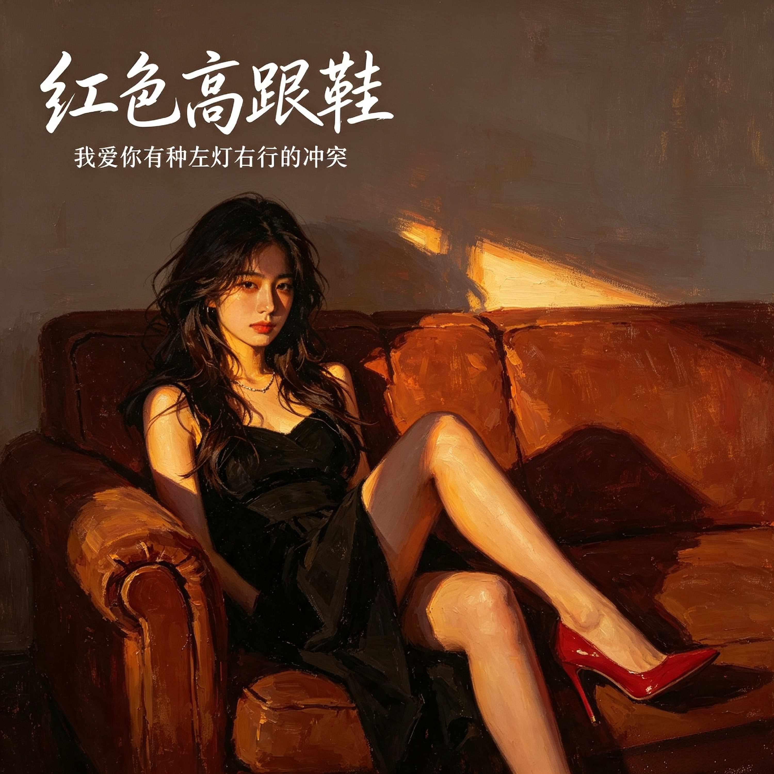 红色高跟鞋(我爱你有种左灯右行的冲突) by 顾秋怡 cover art