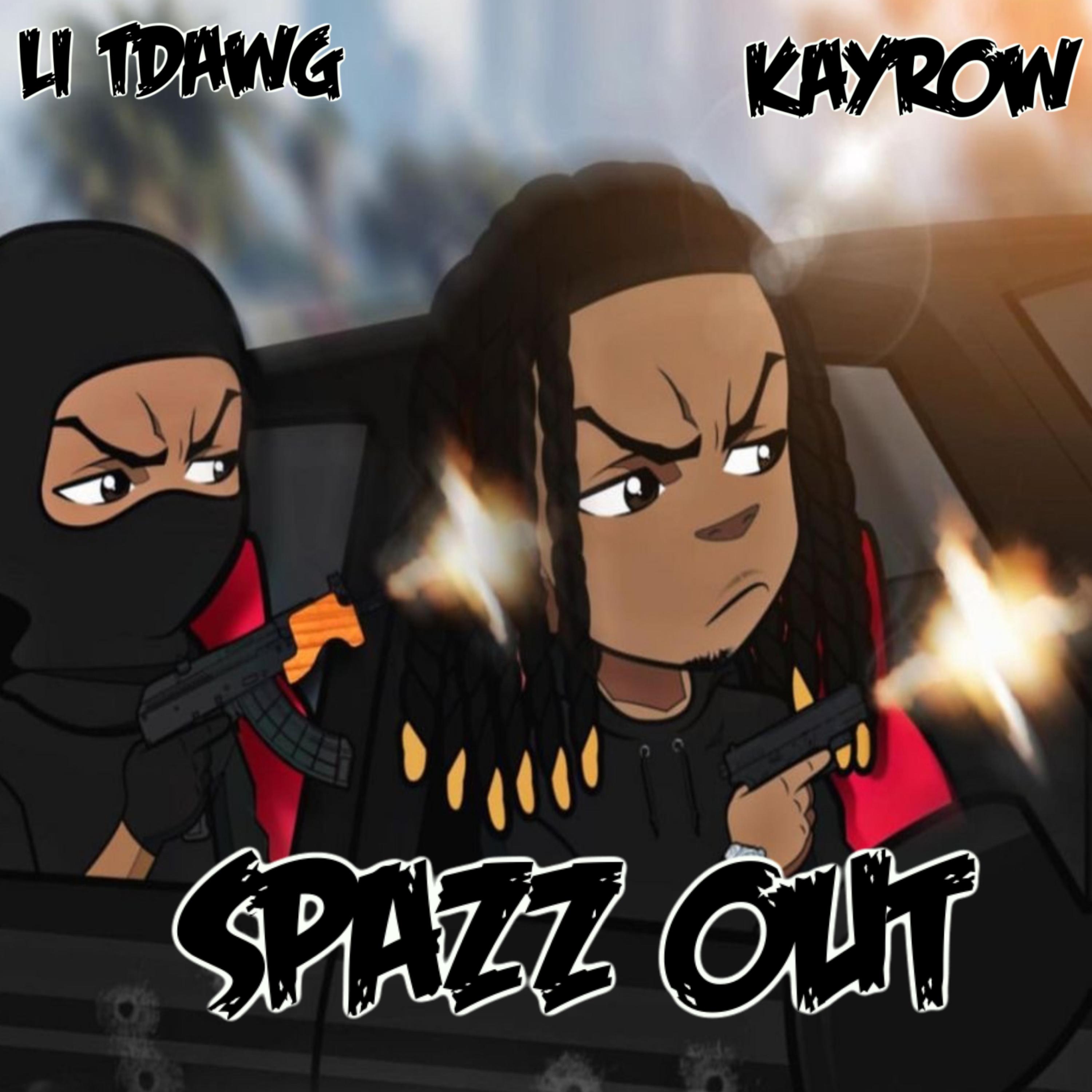Spazz Out by Łí TDawg cover art