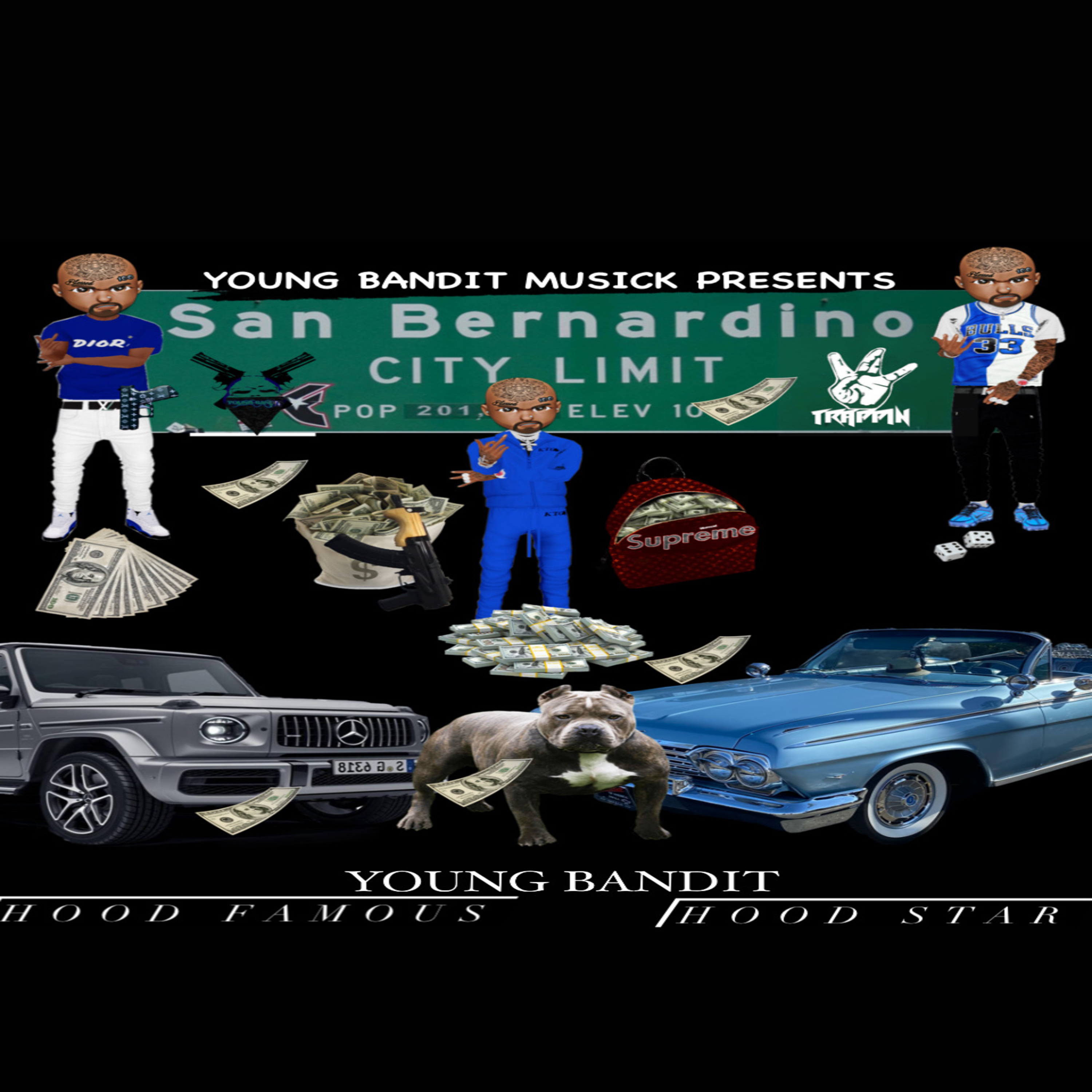 Hood Famous Hood Star artwork