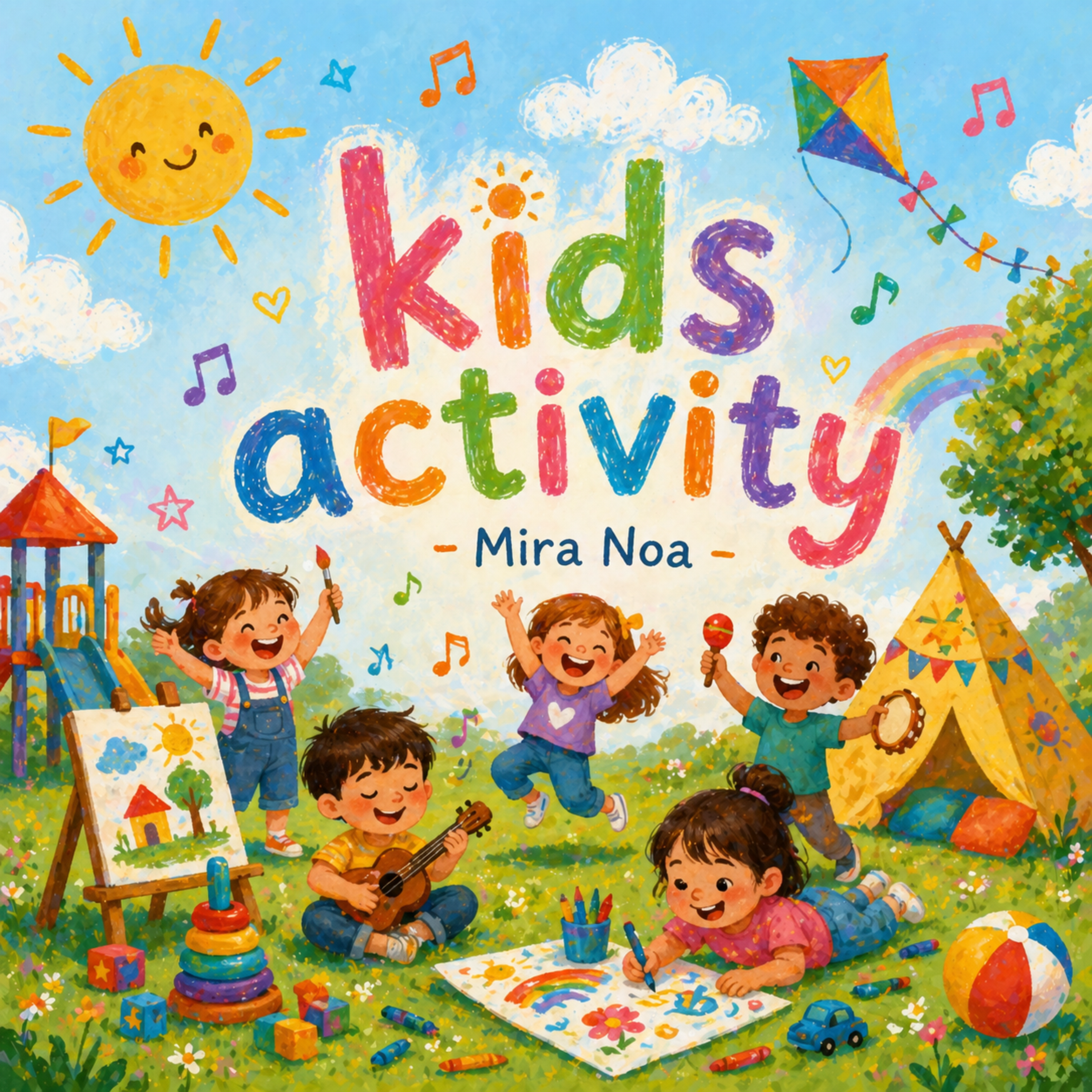 kids activity artwork
