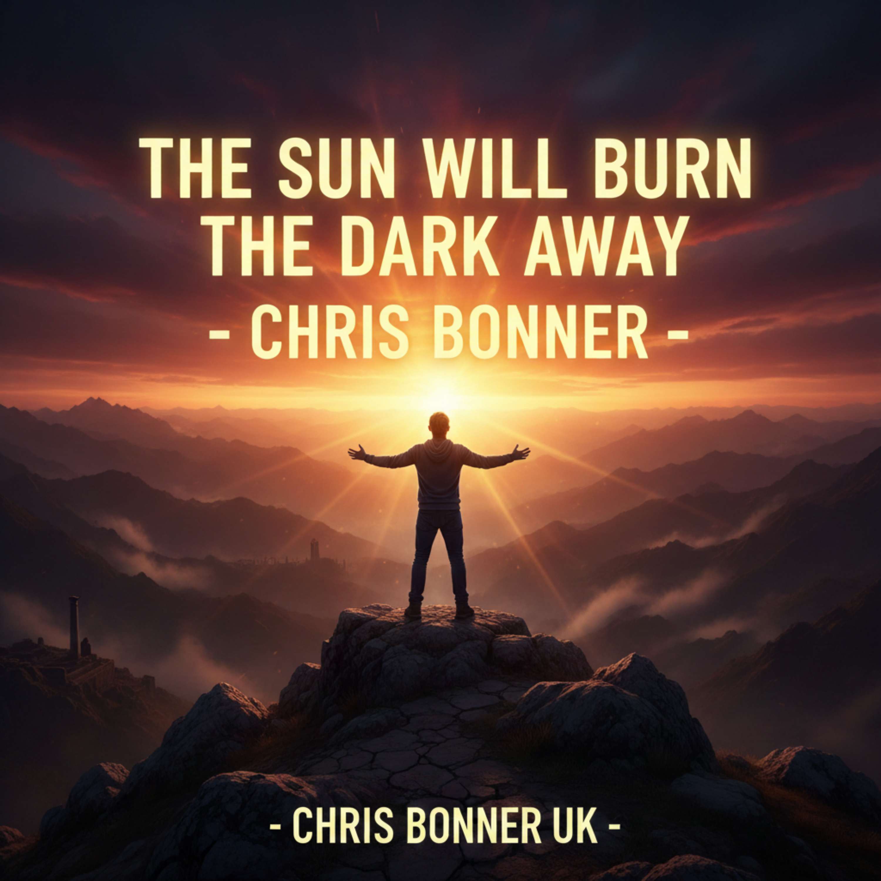 The Sun Will Burn The Dark Away by Chris Bonner UK cover art