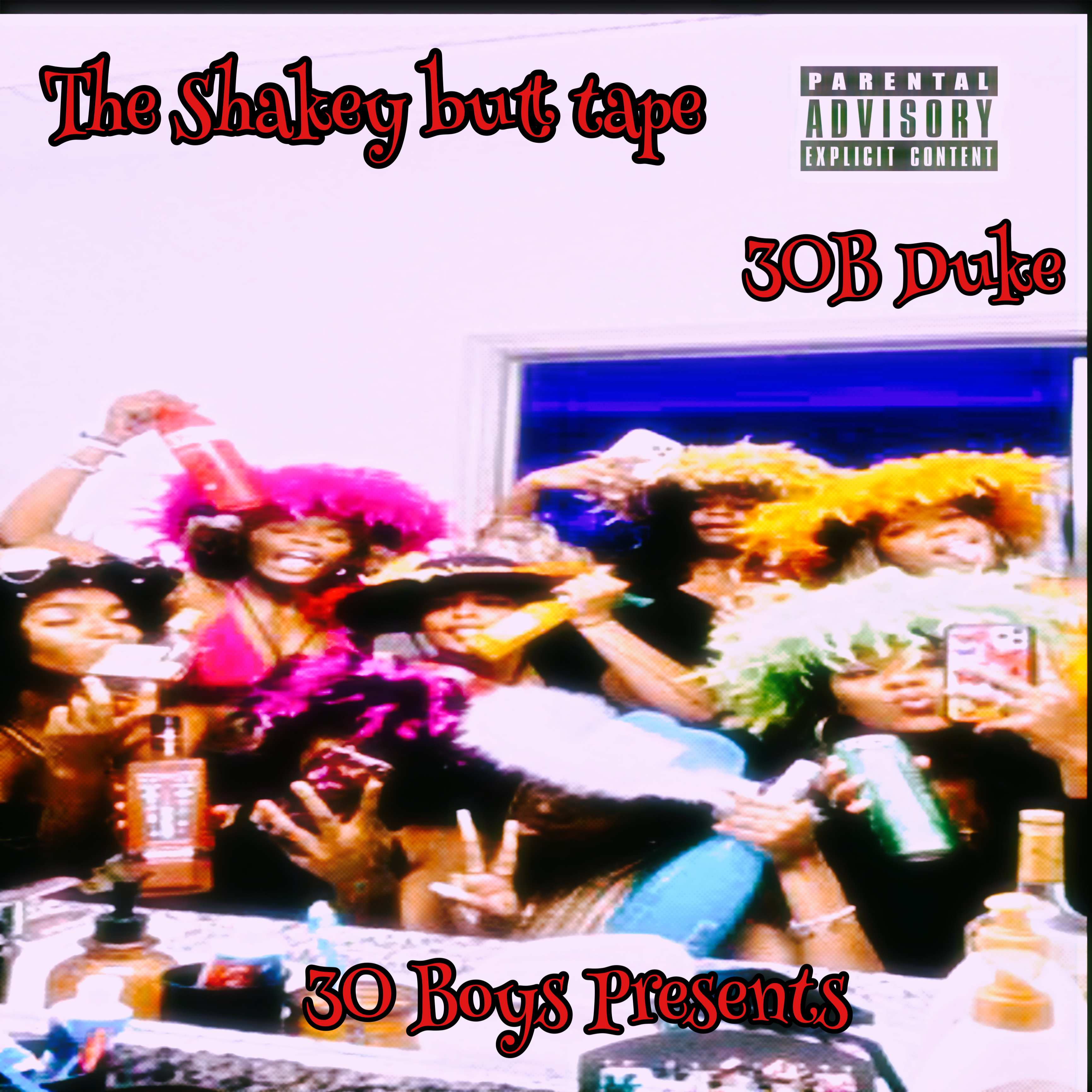 The Shakey Butt Tape artwork