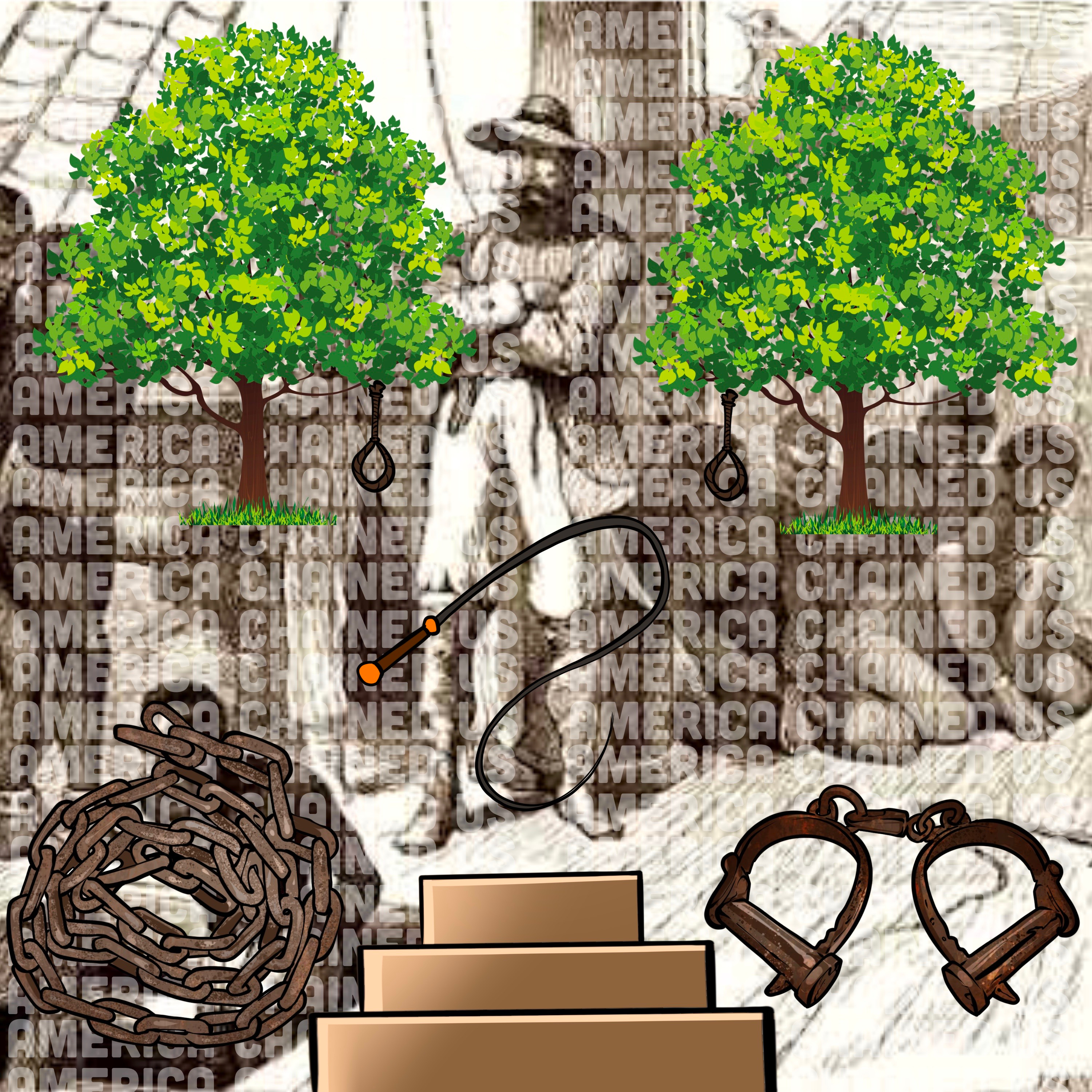 America Chained Us artwork