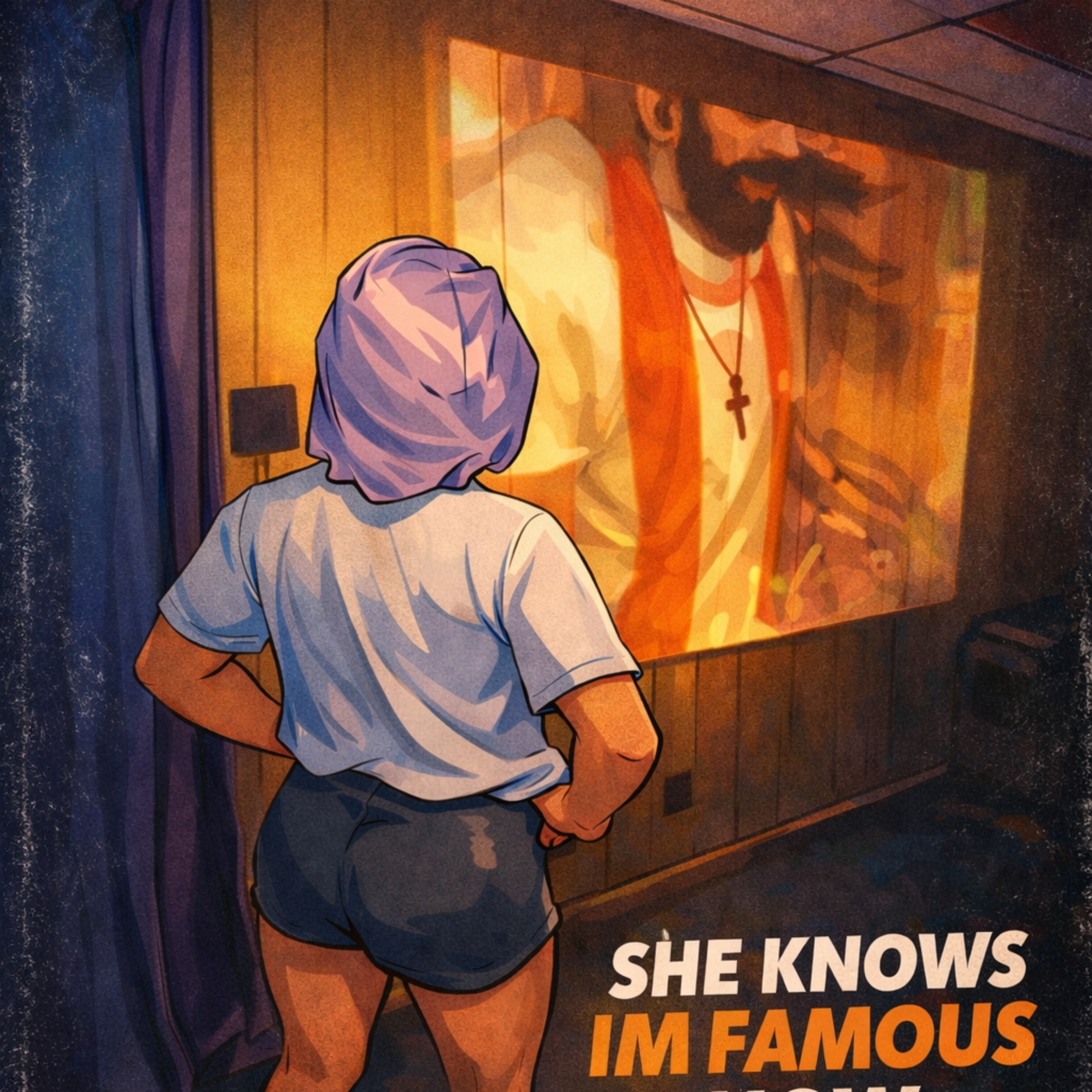 SHE KNOW IM FAMOUS NOW artwork
