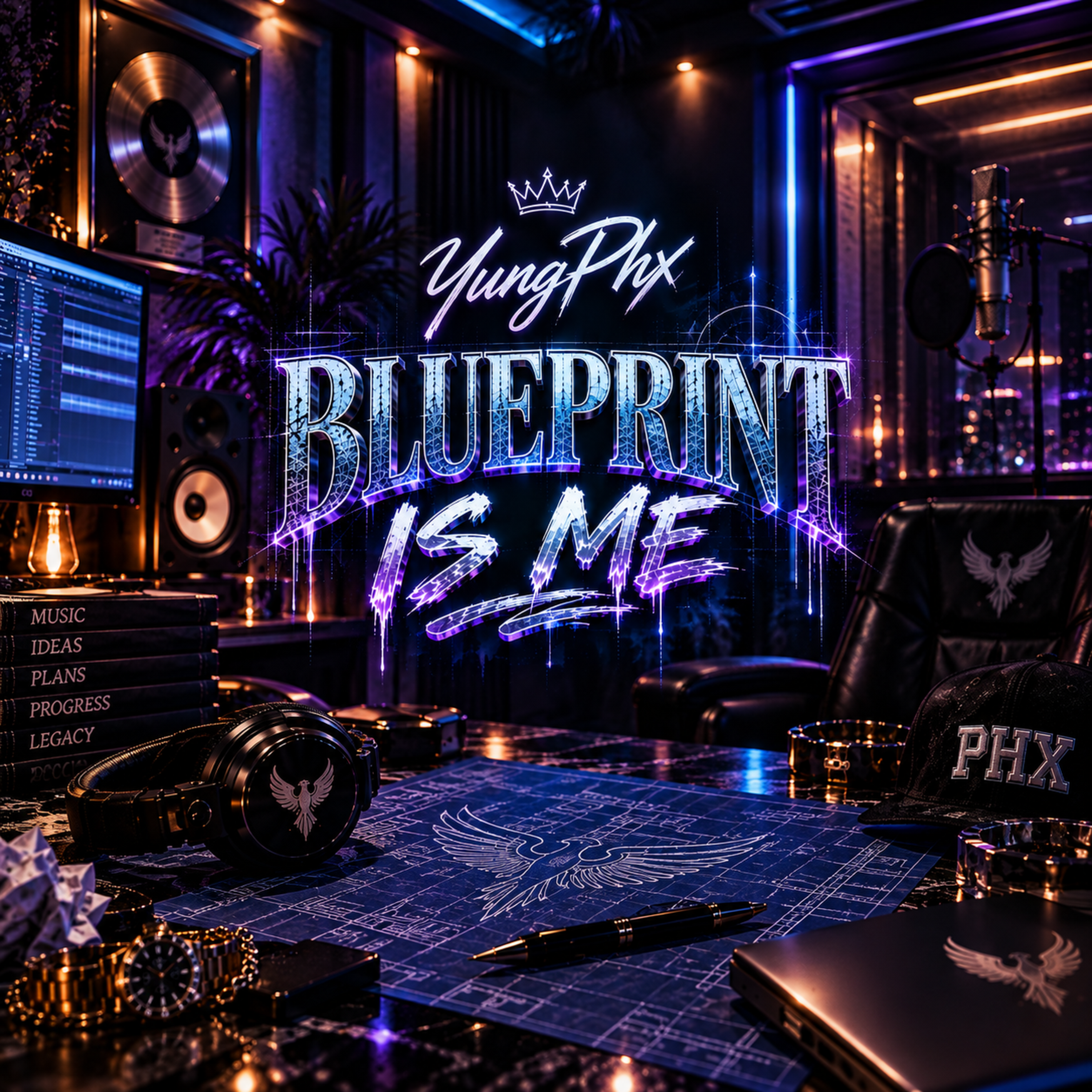 Blueprint is Me by Yungphx cover art