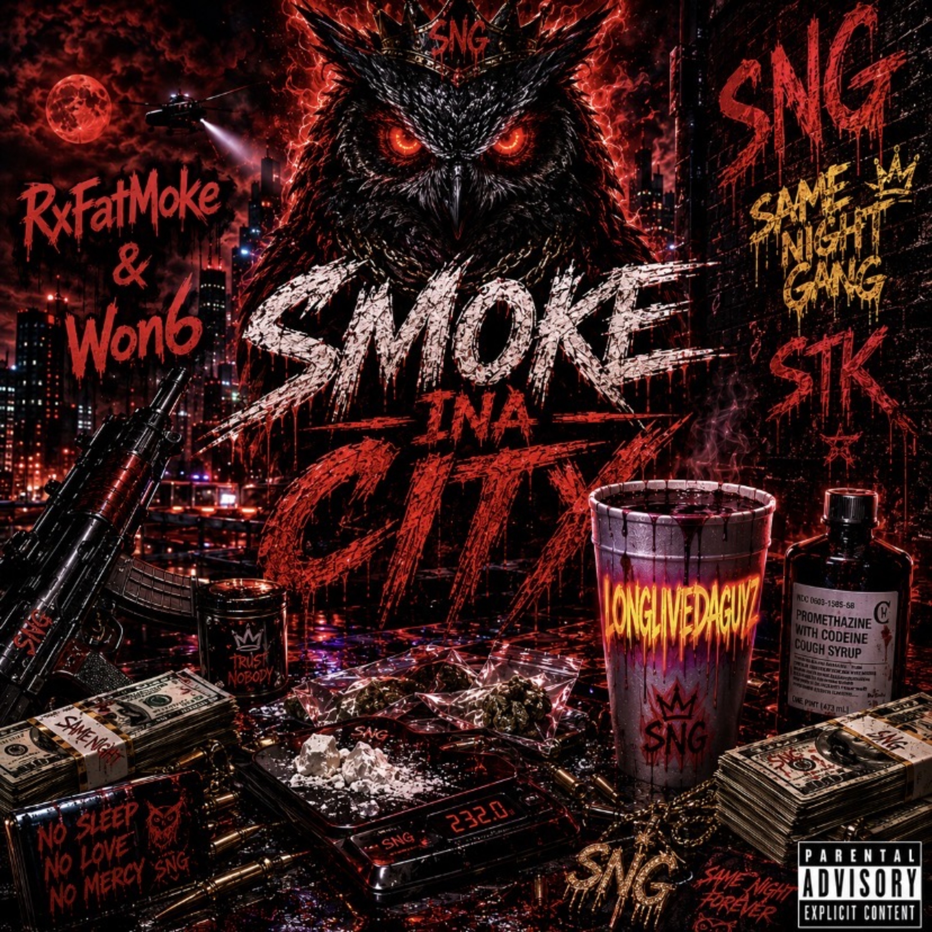 Smoke Ina City by RxFatMoke cover art