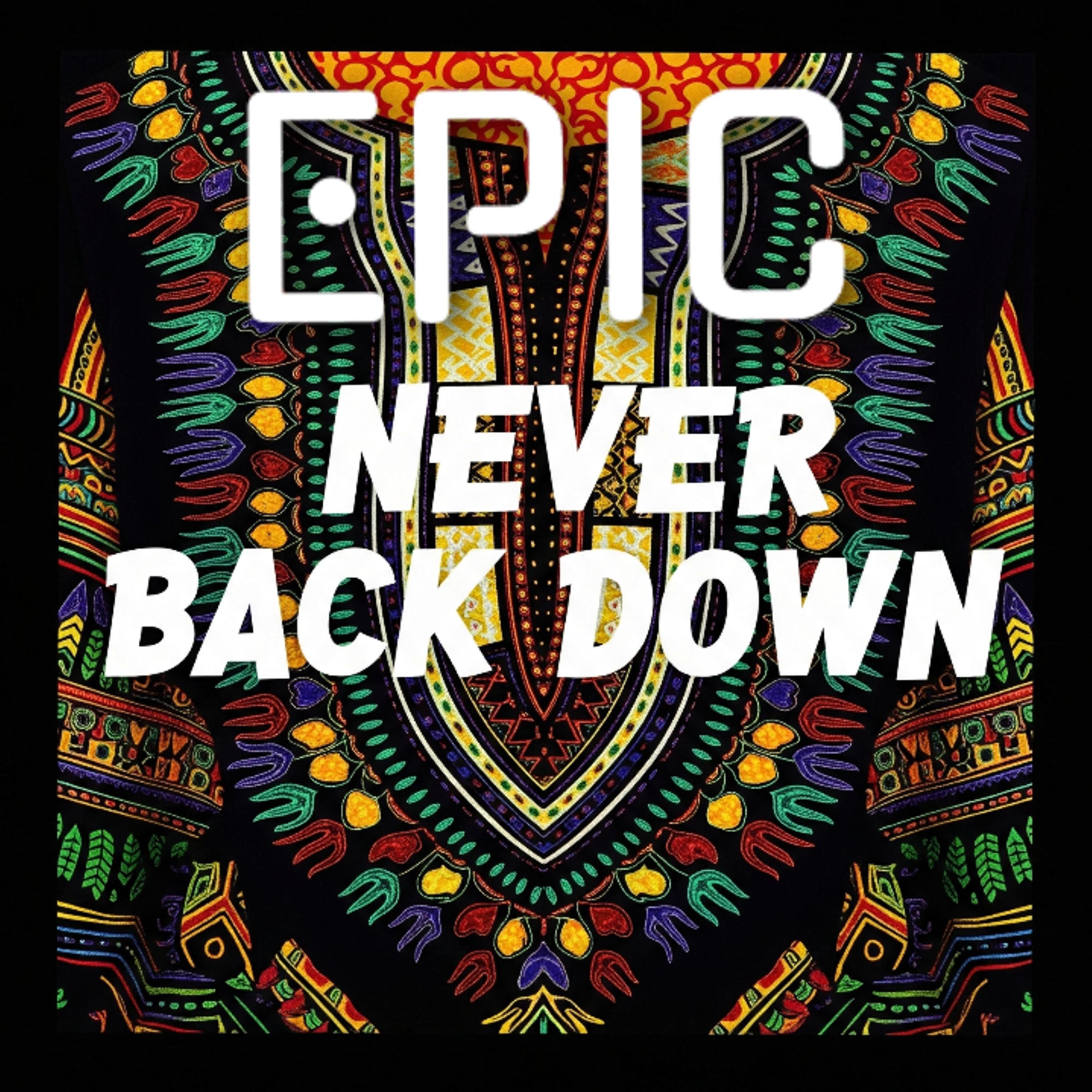Never Back Down artwork