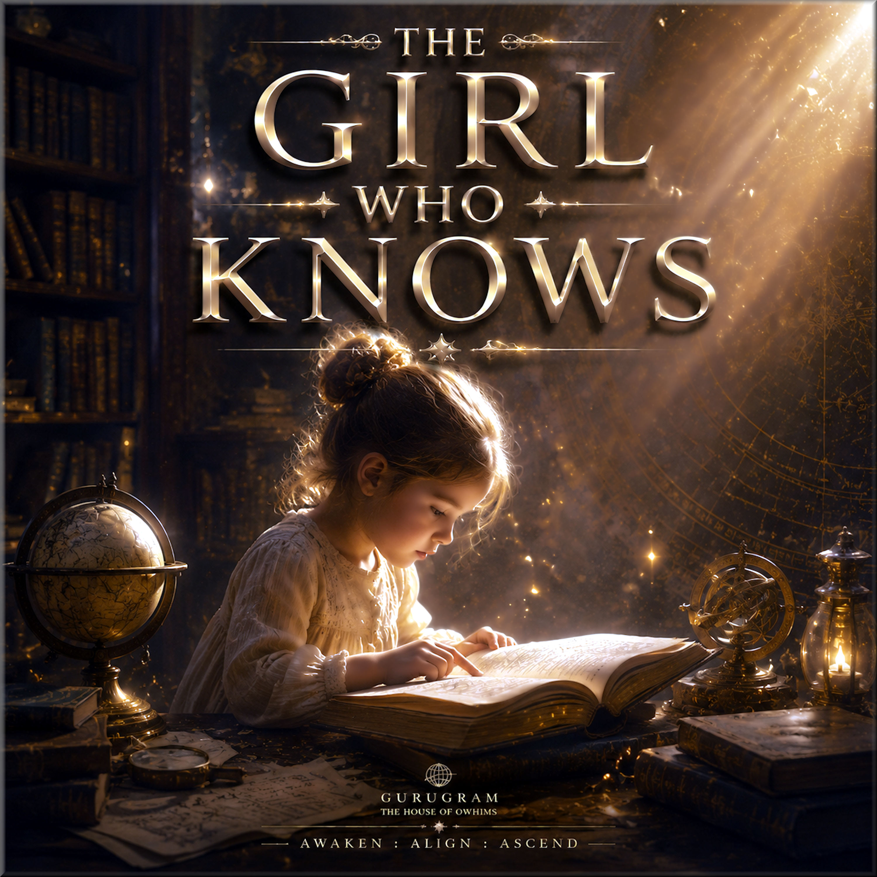 THE GIRL WHO KNOWS by GURUGRAM cover art