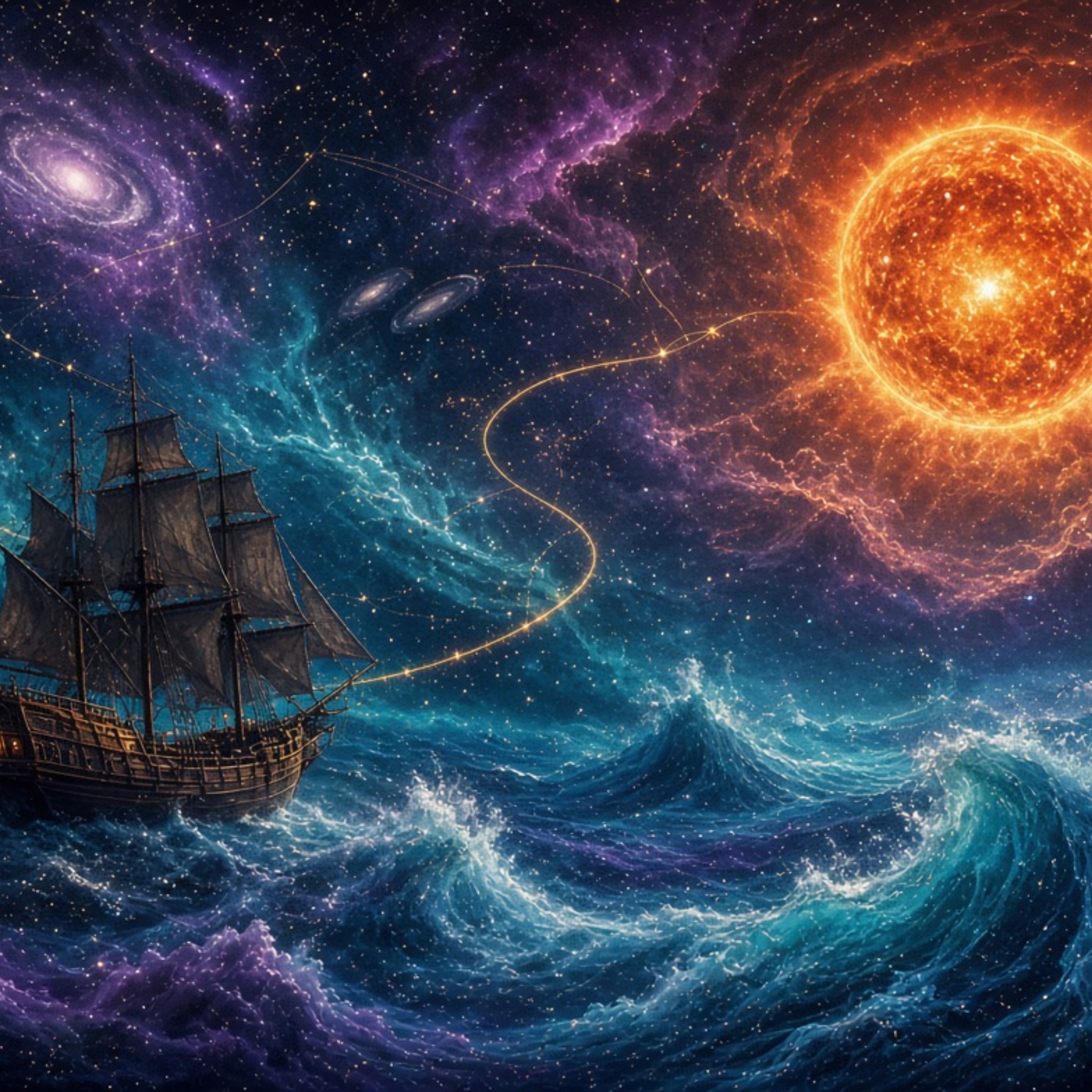 Arcturus navigation across the Atlantic by CosmicBeyond cover art