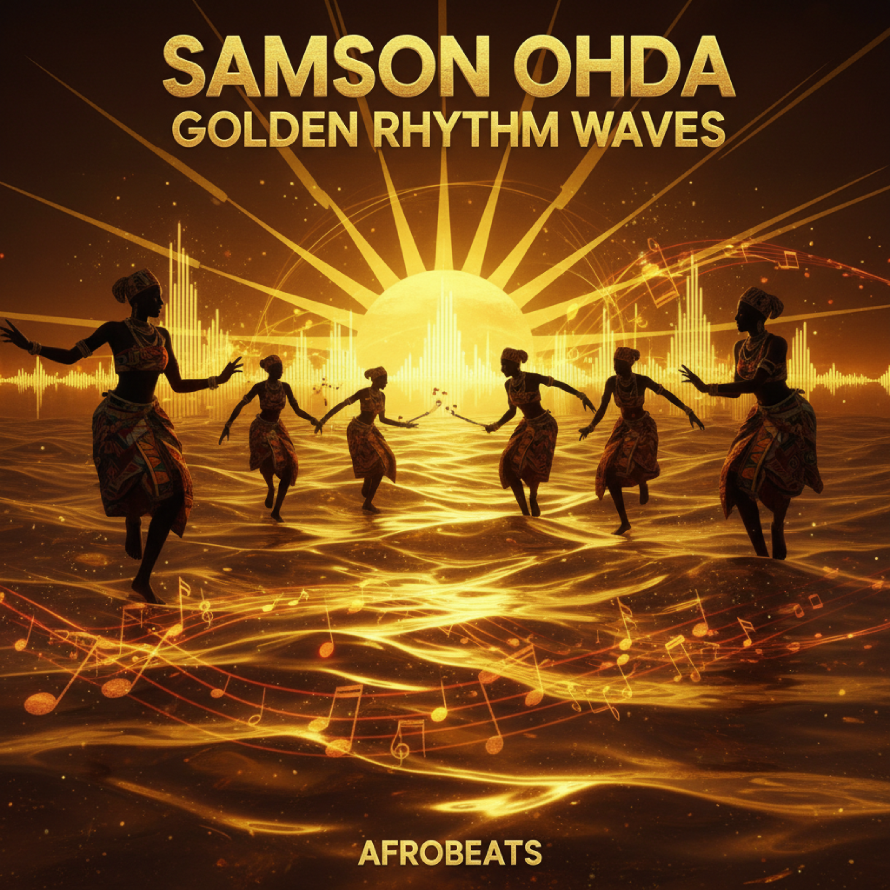 Golden Rhythm Waves artwork