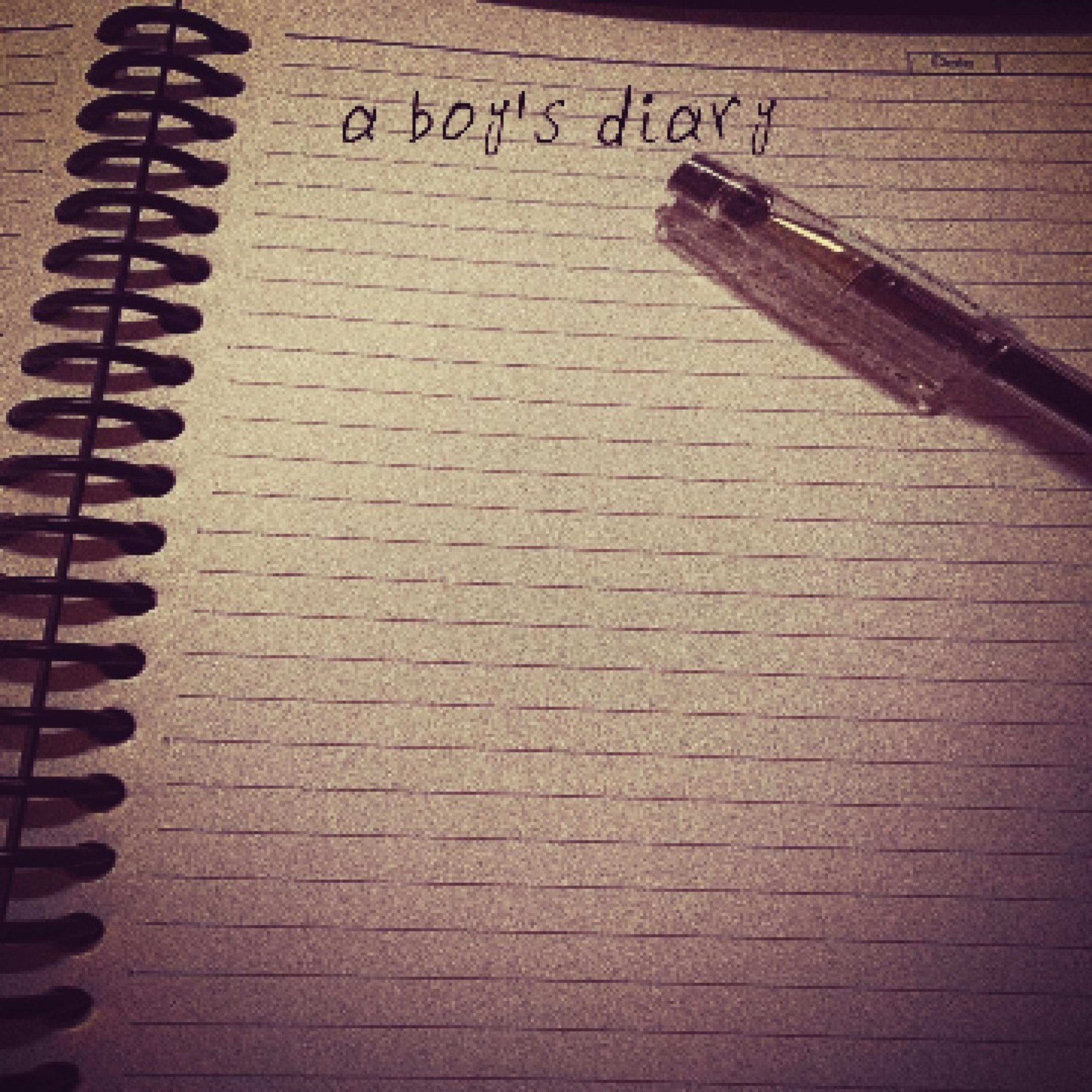 a boy's diary by lumieresgone cover art