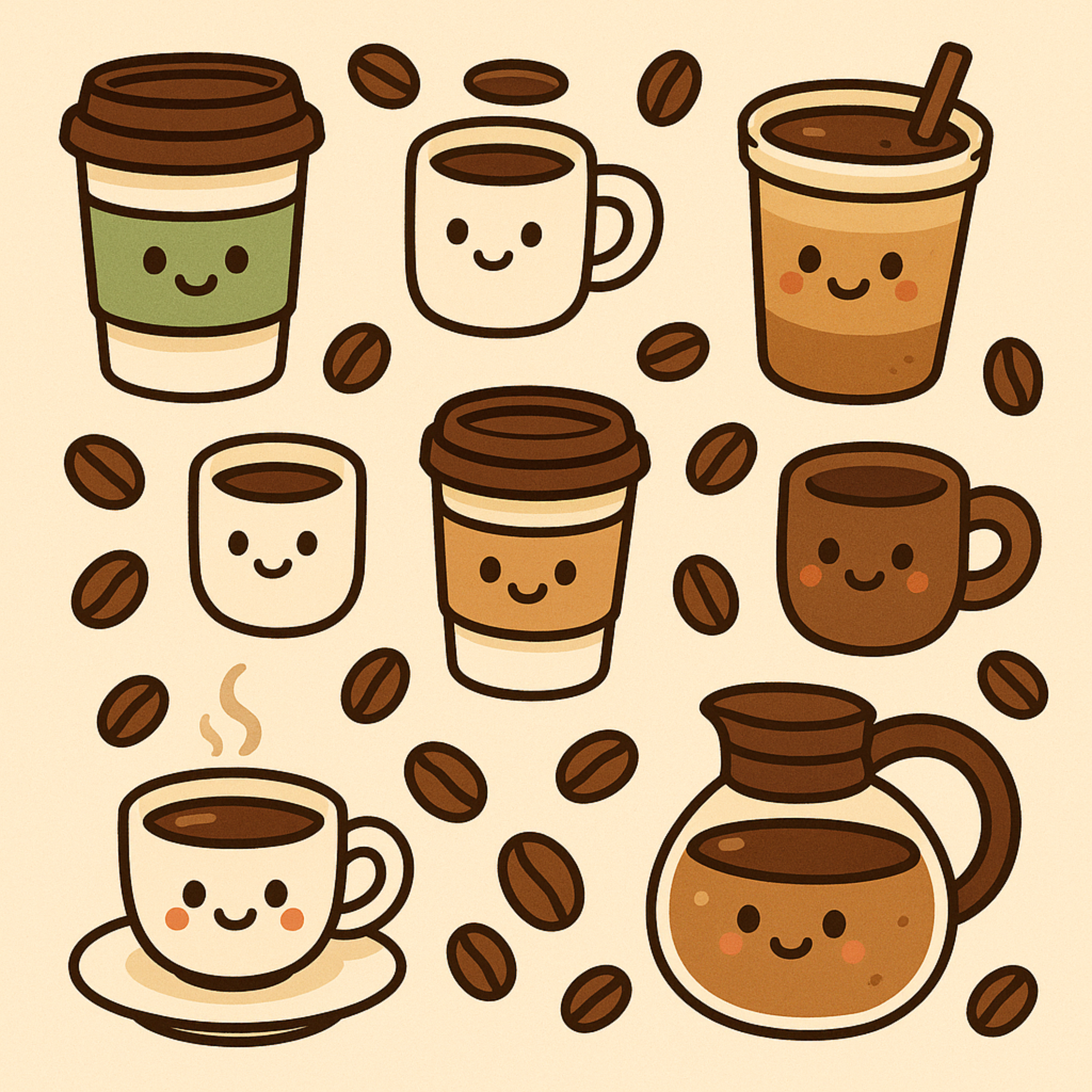 Coffee artwork