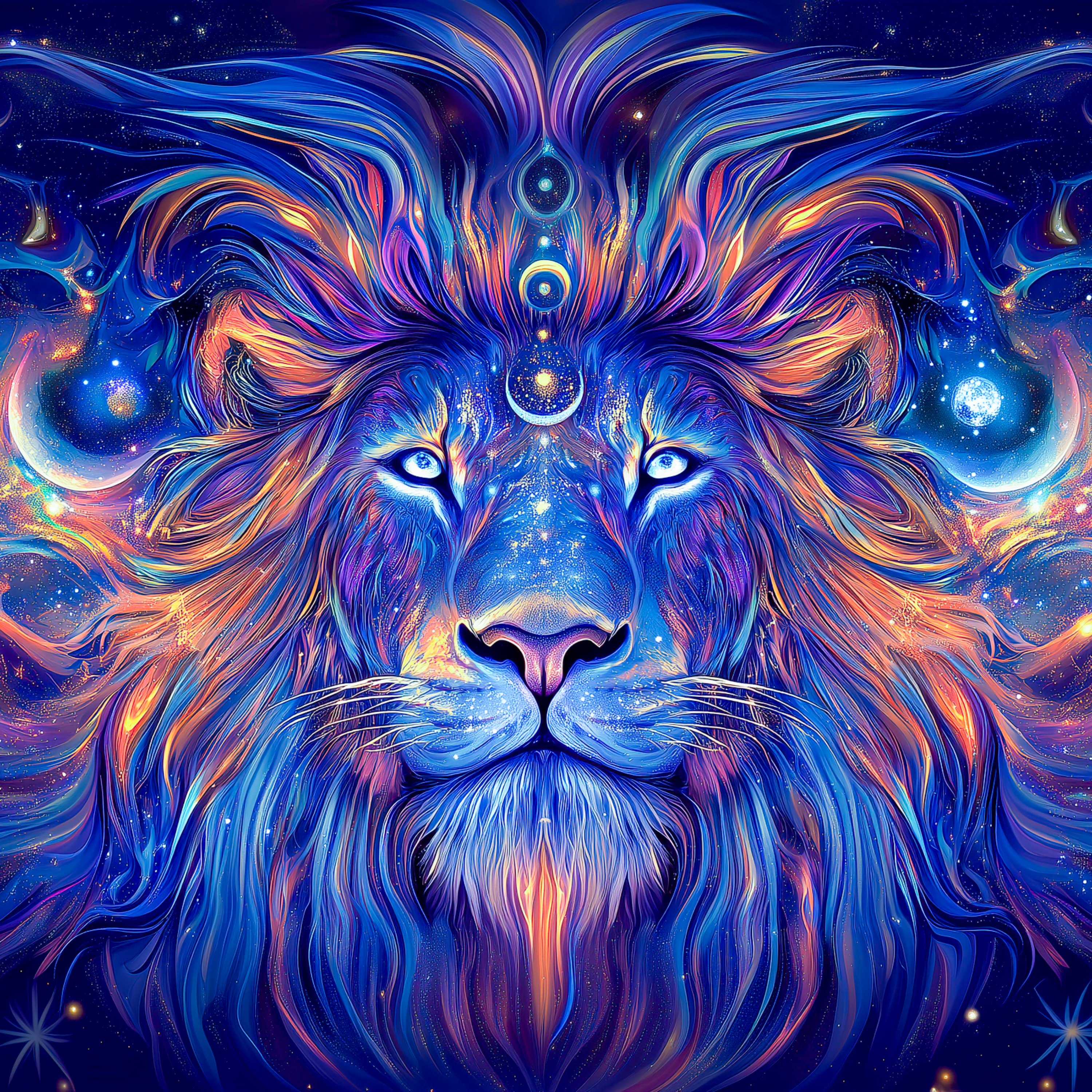 888 Hz LION'S GATE PORTAL Attract Wealth & Prosperity artwork