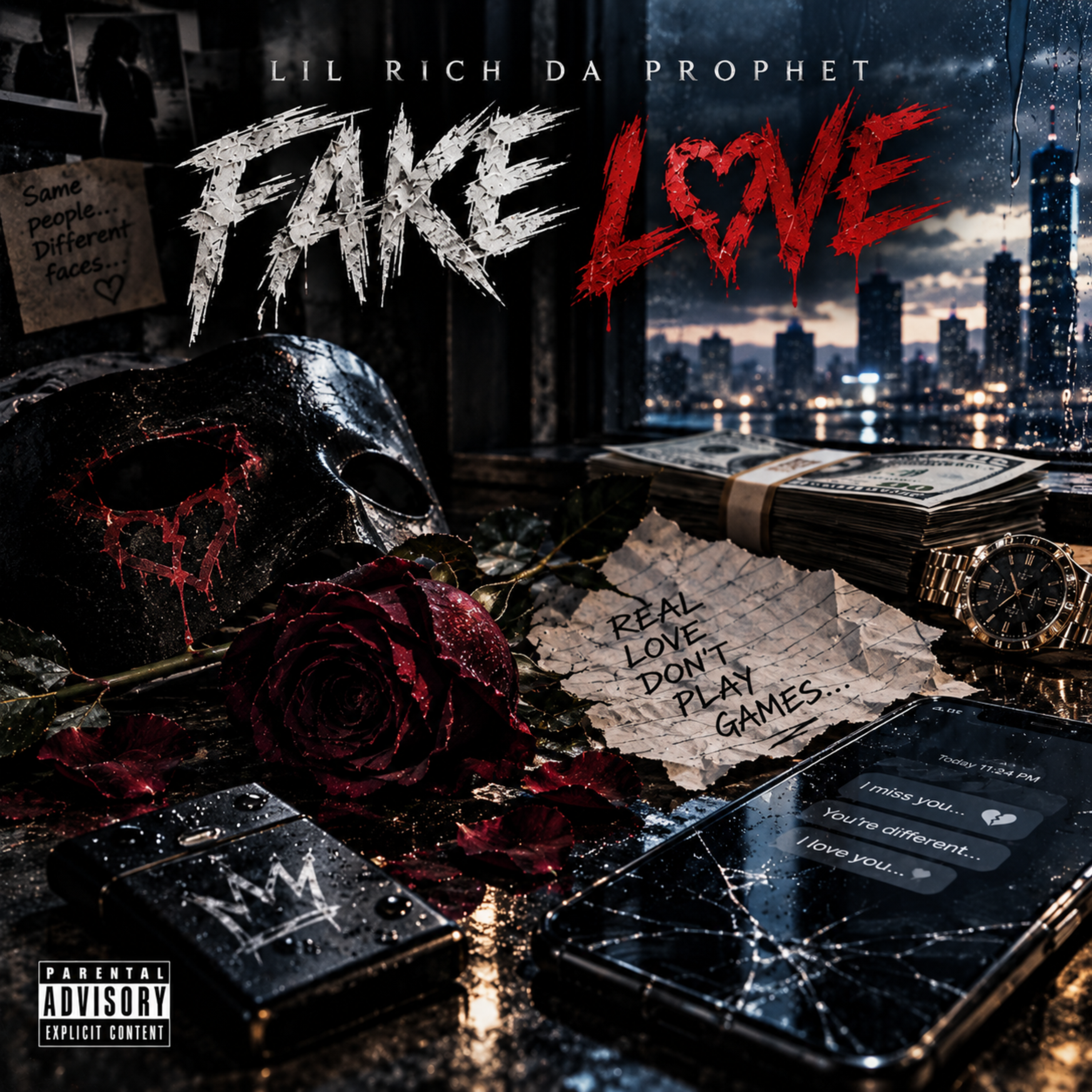 Fake Love by Lil Rich Da Prophet cover art