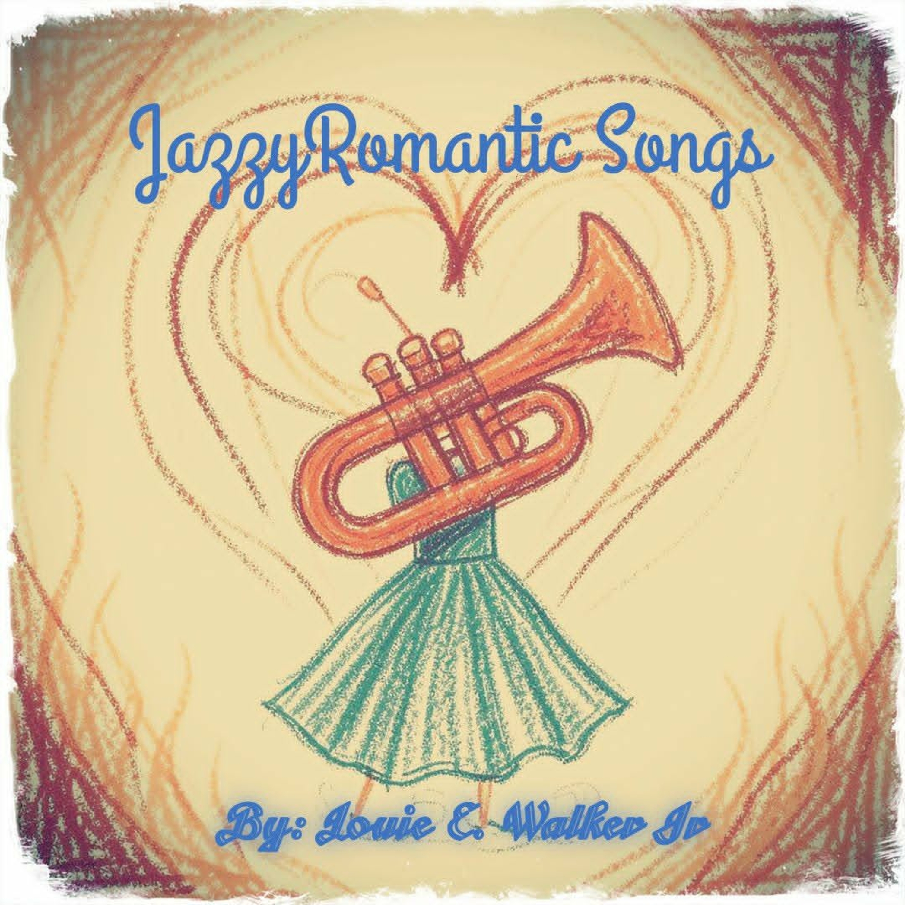 Jazzy Romantic Songs by Louie E. Walker Jr cover art