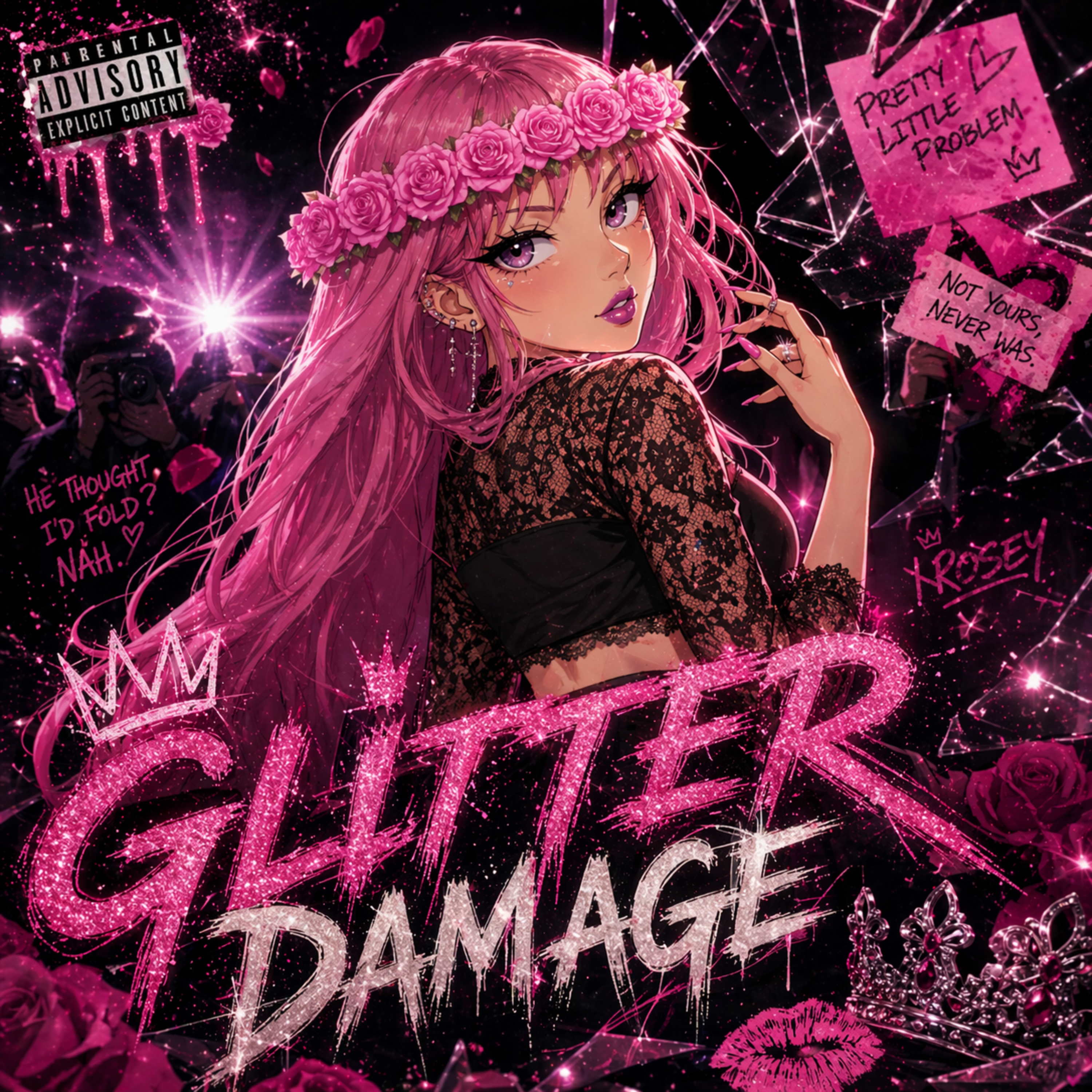 Glitter Damage by Kayrose68 cover art
