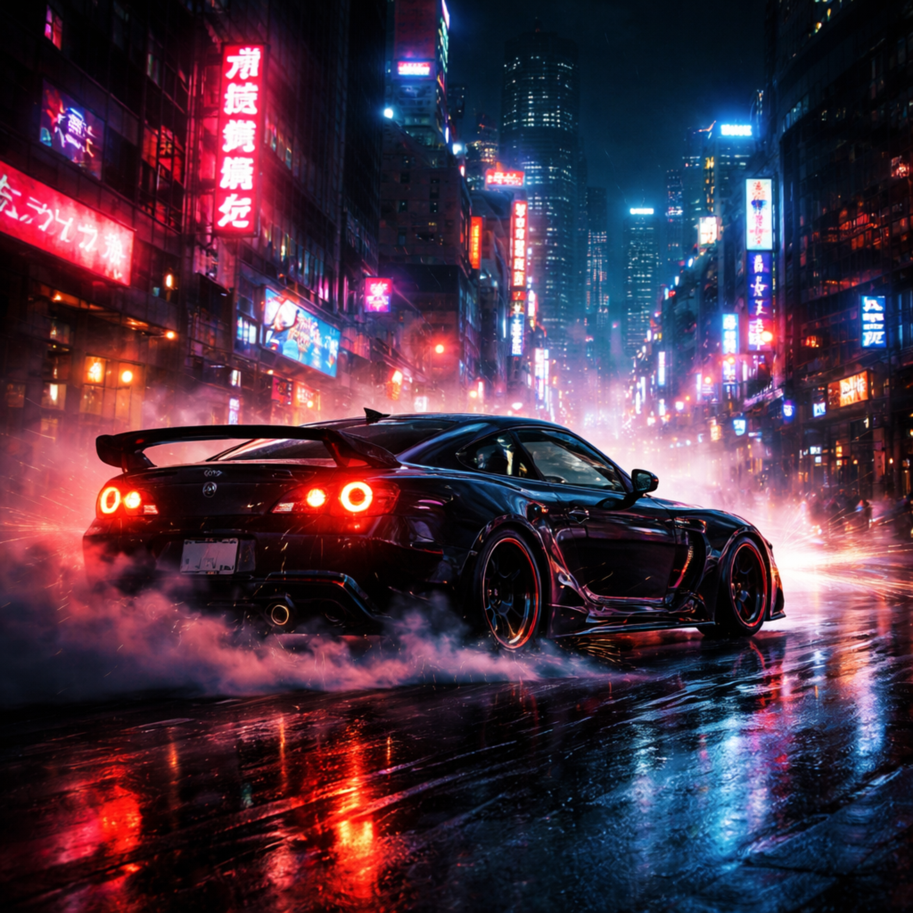 Midnight Drift: Static In Motion artwork