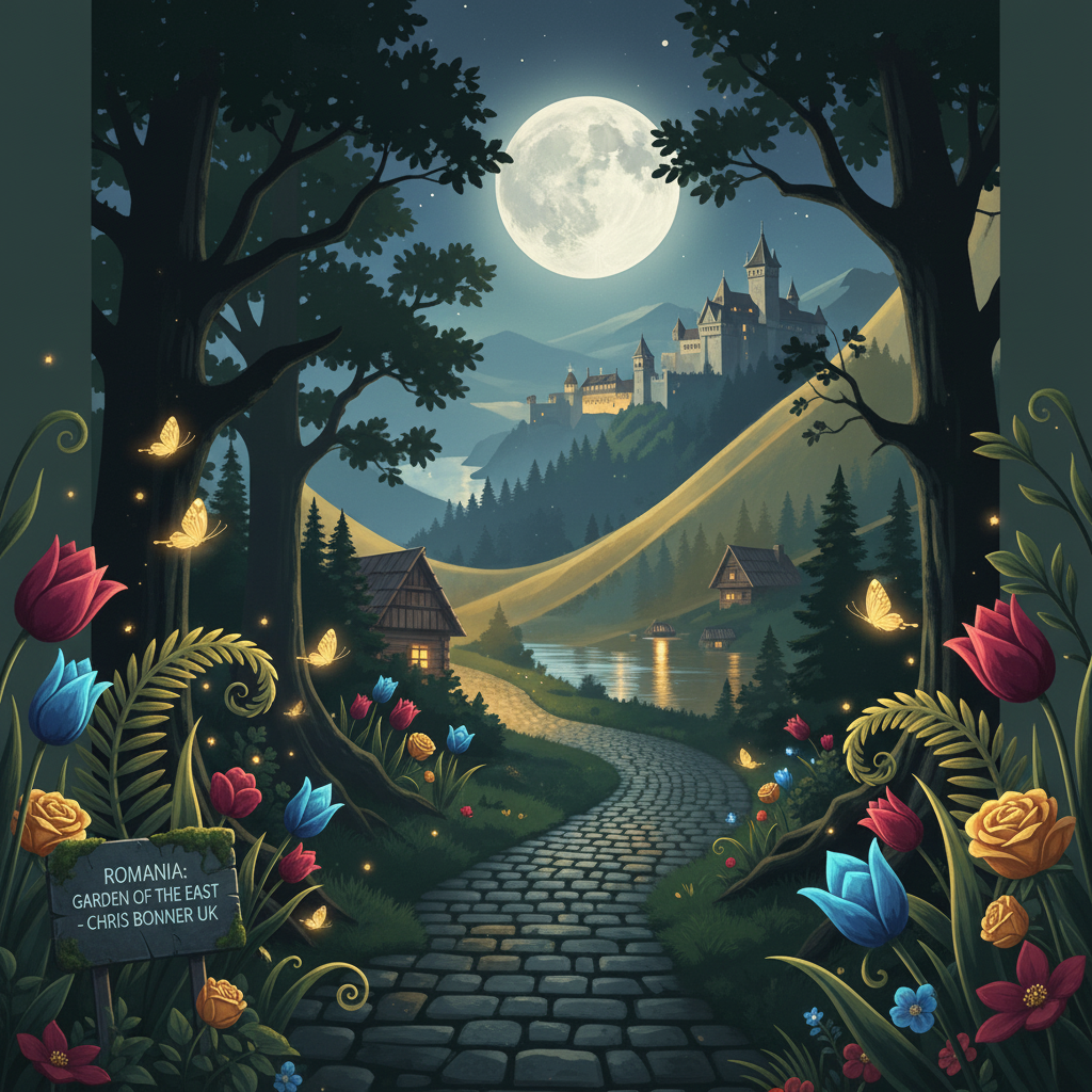 Oh Romania, Garden Of The East by Chris Bonner UK cover art