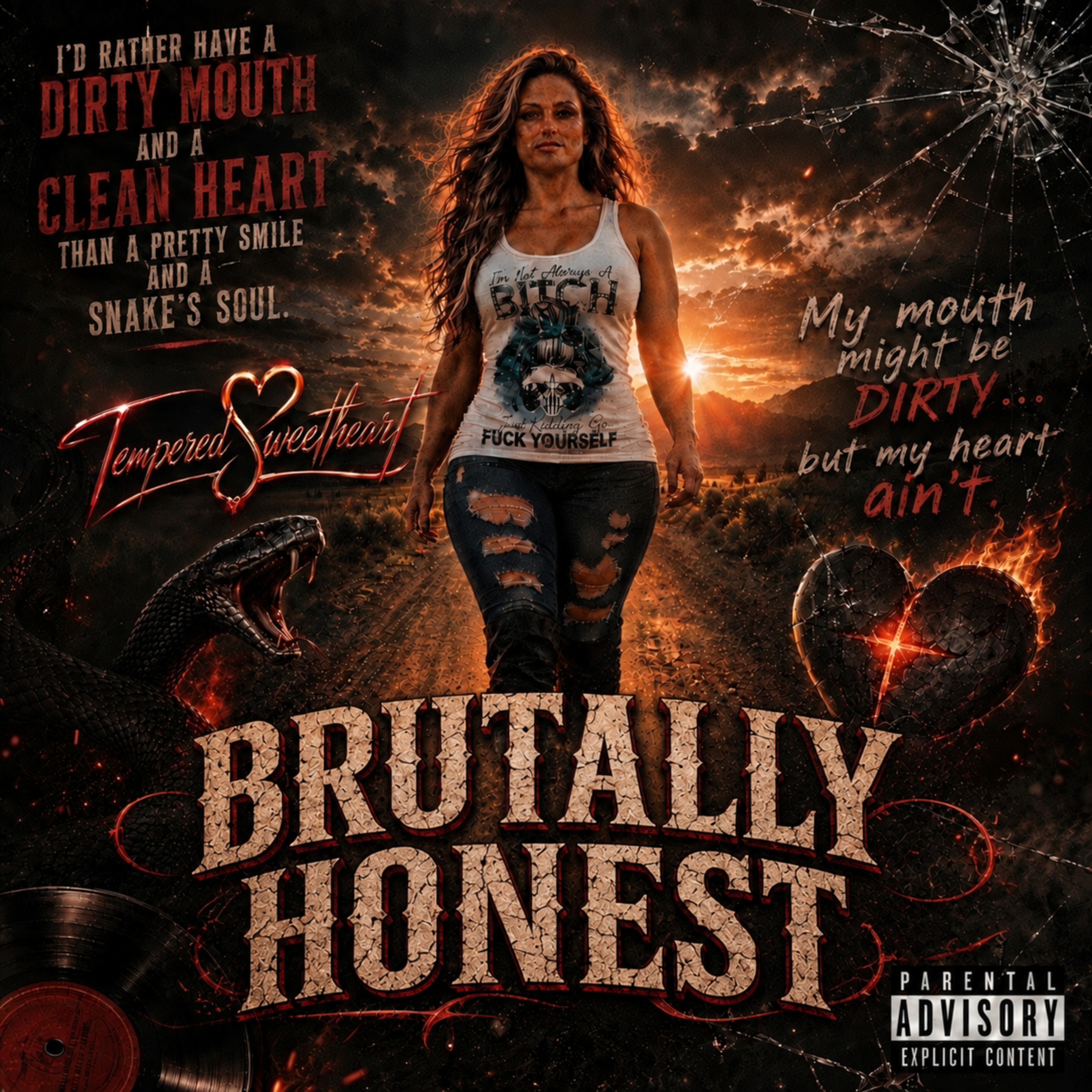 BRUTALLY HONEST by TemperedSweetheart cover art