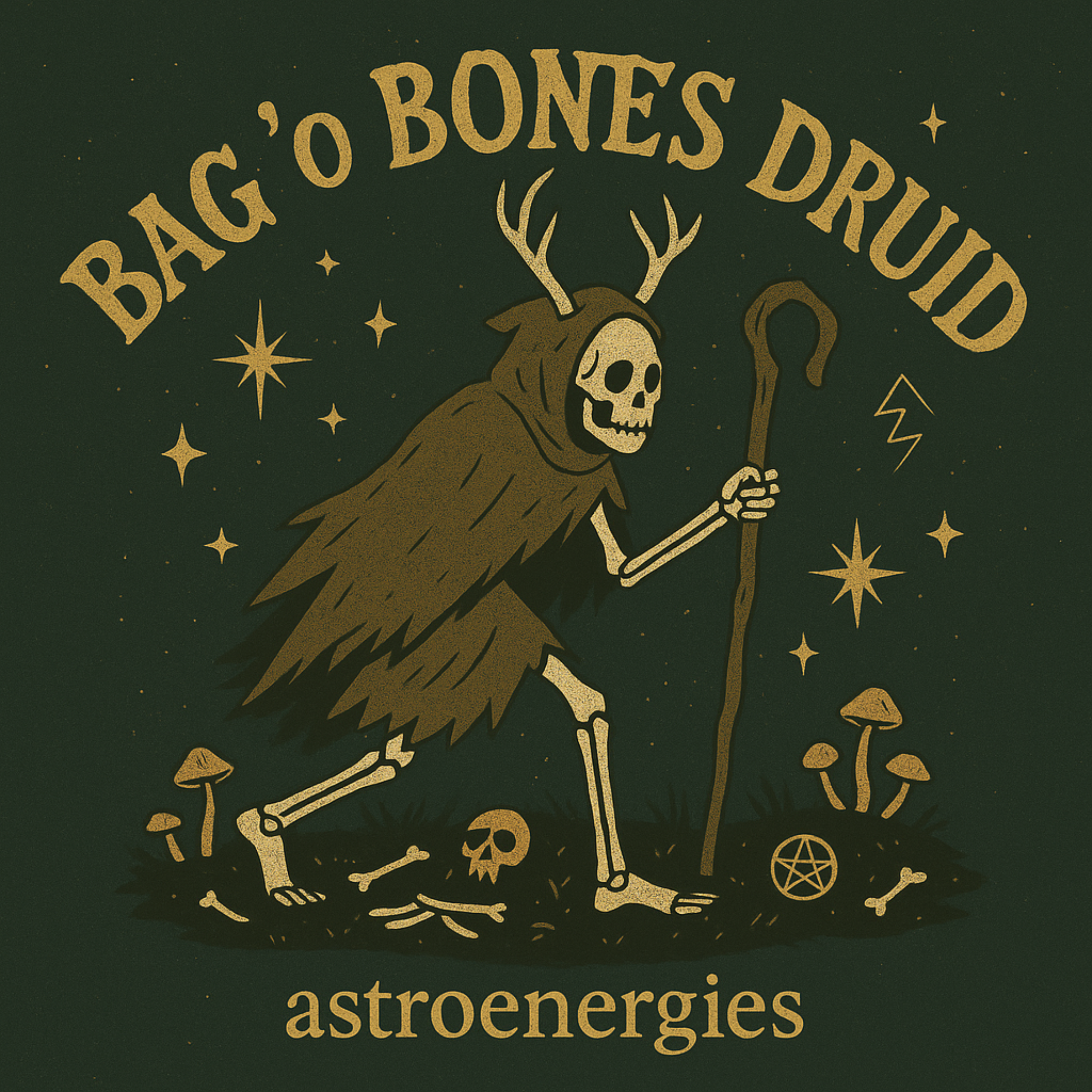 Bag ,o Bones Druid artwork