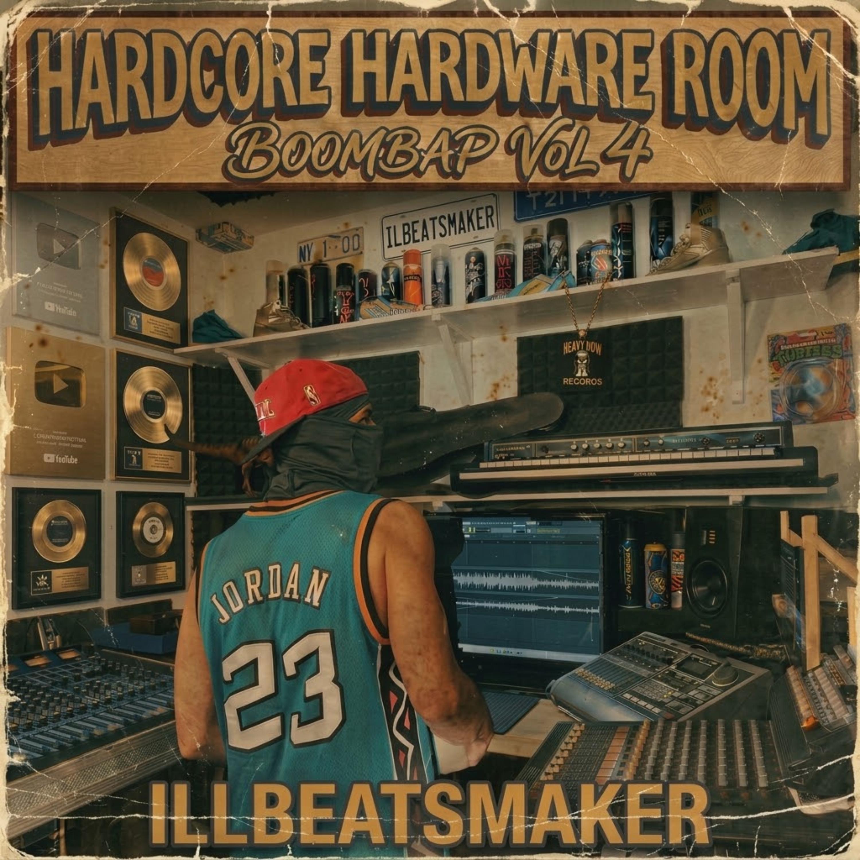 Hardcore Hardware Room BoomBap VoL 4 by Illbeatsmaker cover art