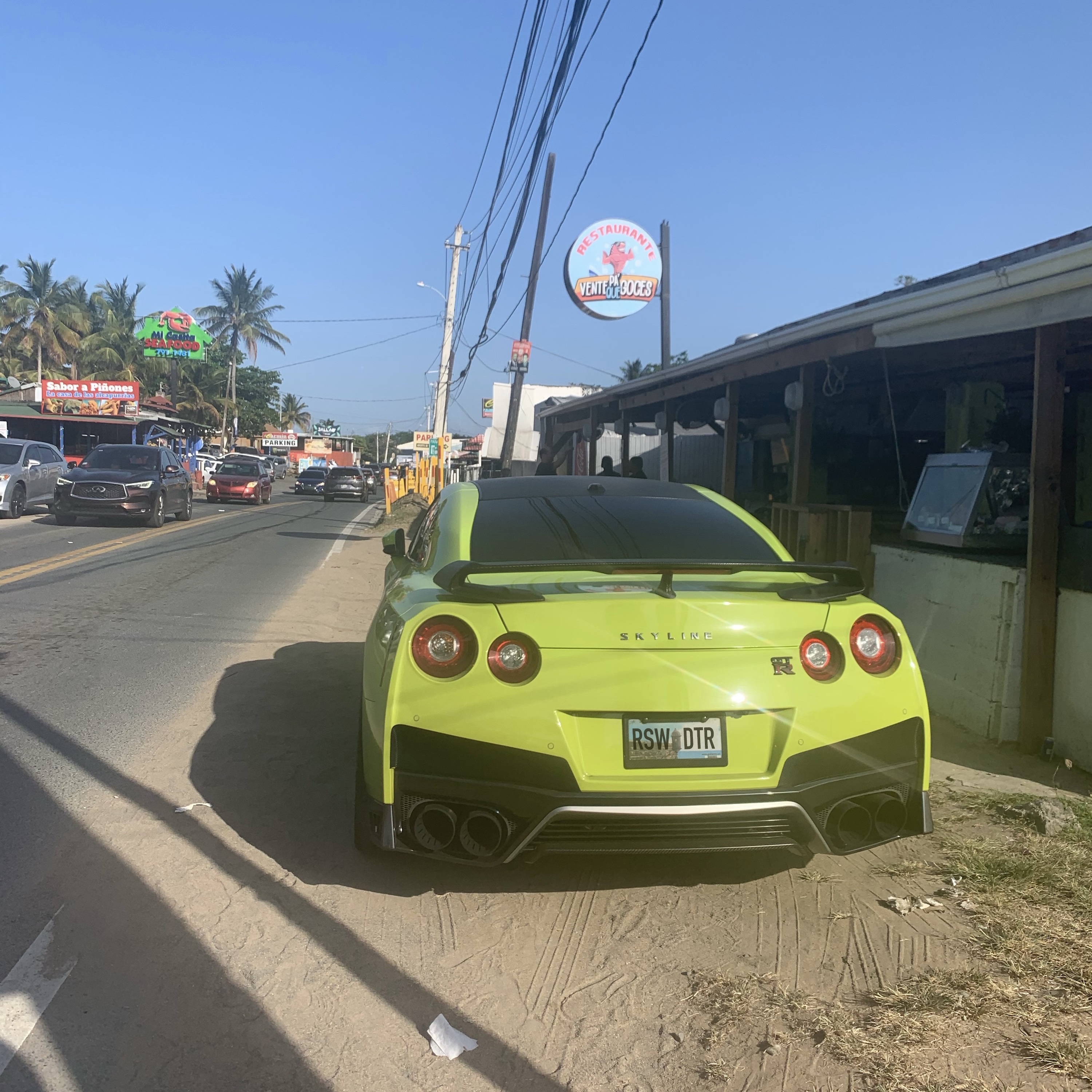 Piñones Skyline artwork