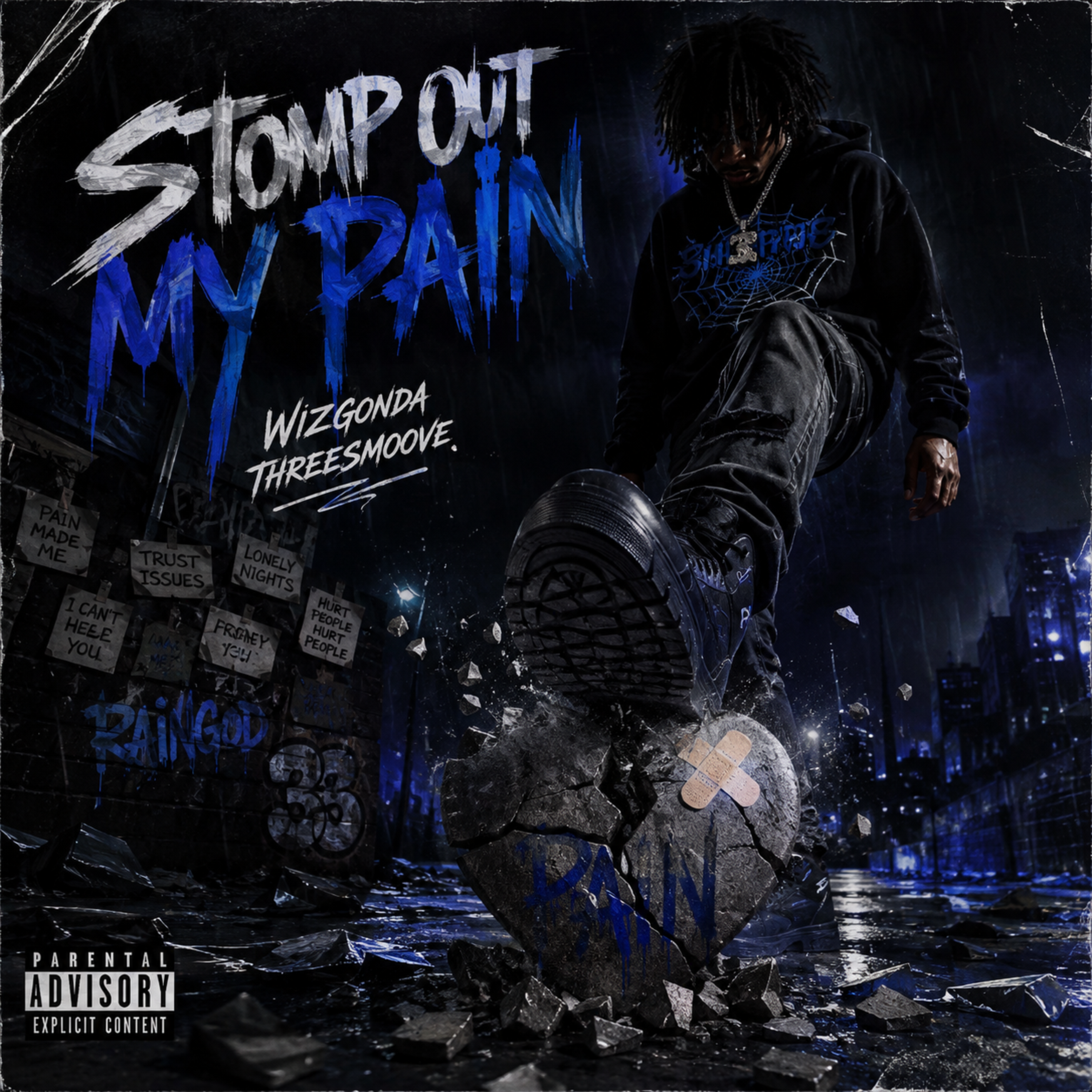 Stomp Out My Pain by Wizgonda Threesmoove cover art