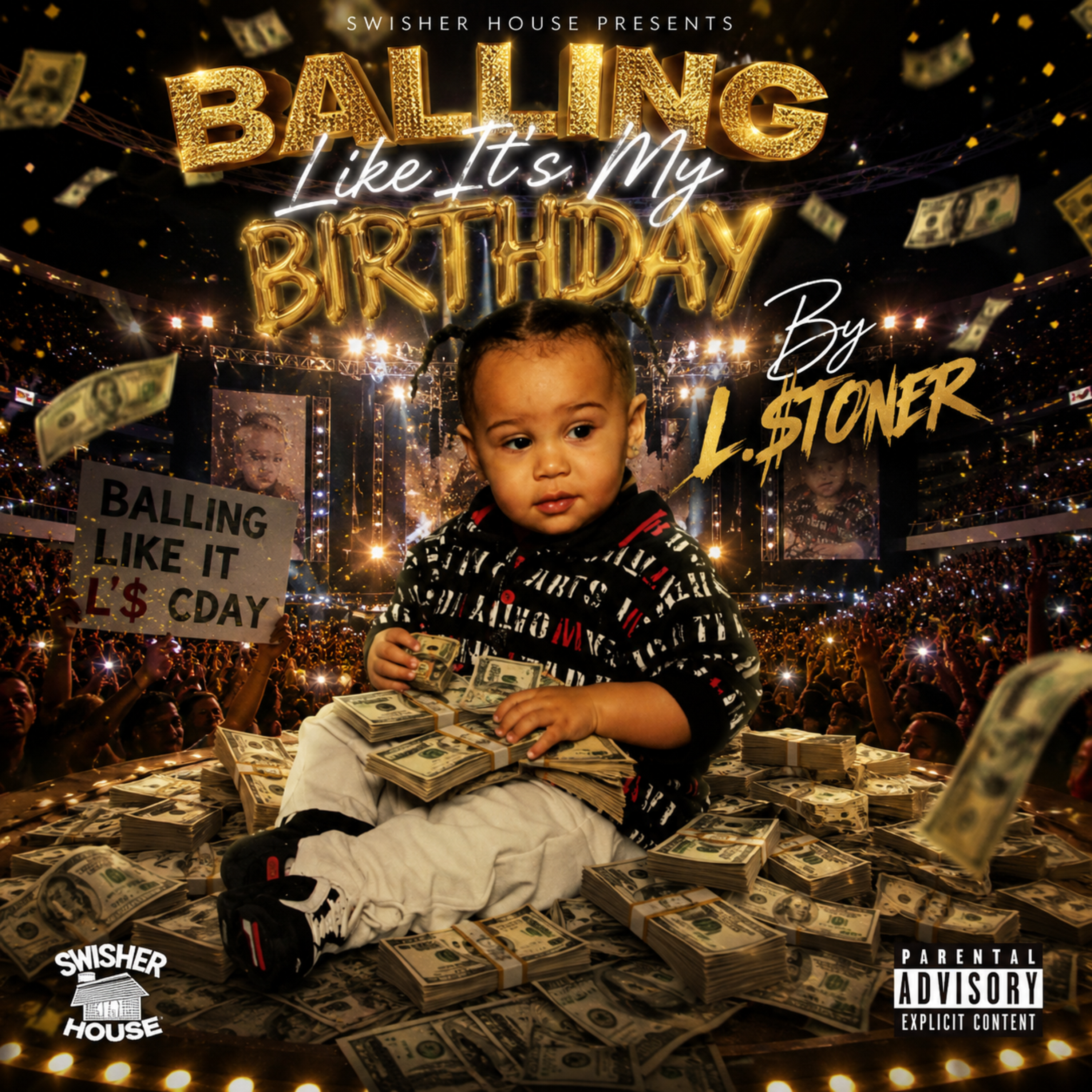 Balling Like It's My Birthday by L.Stoner cover art