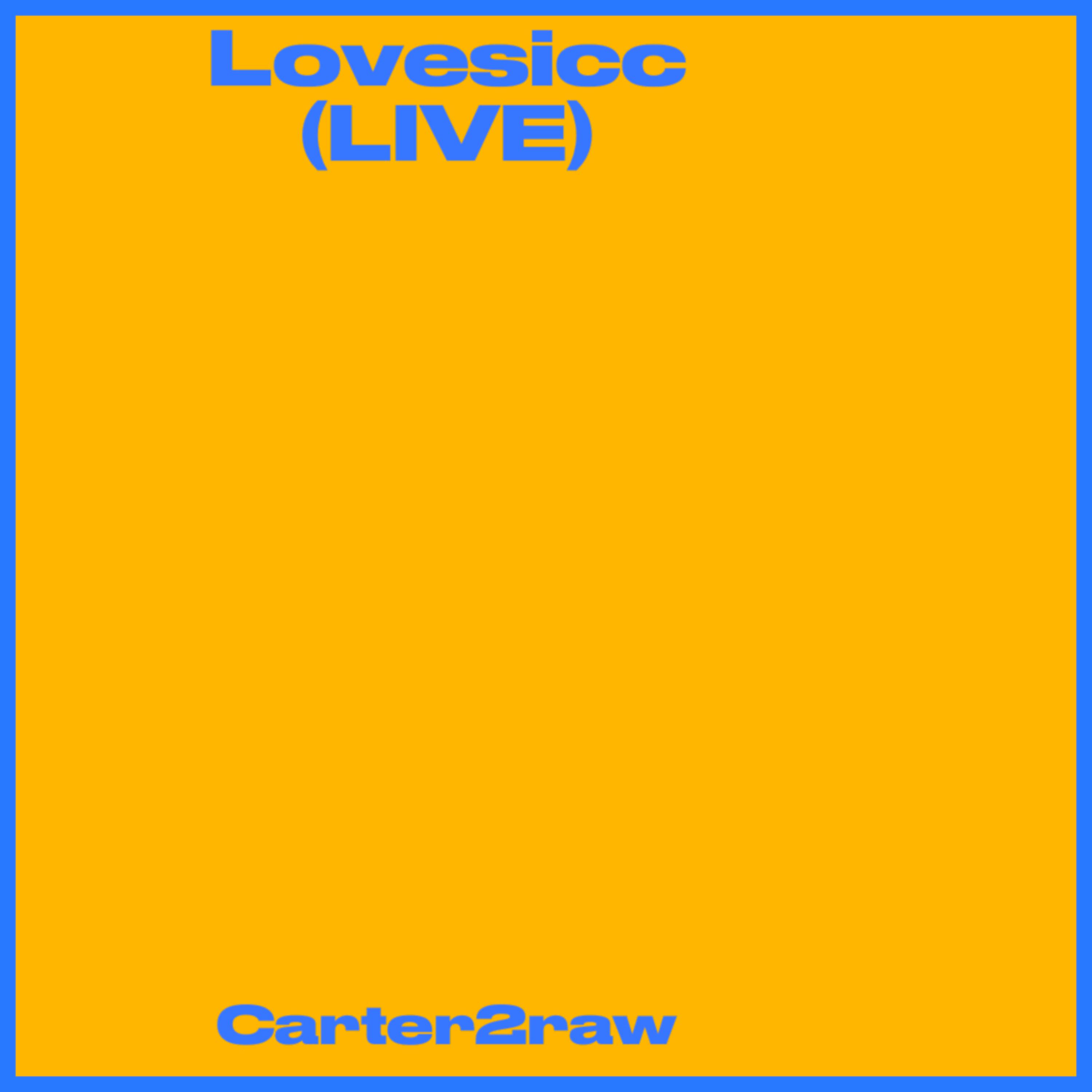 Lovesicc (LIVE) artwork